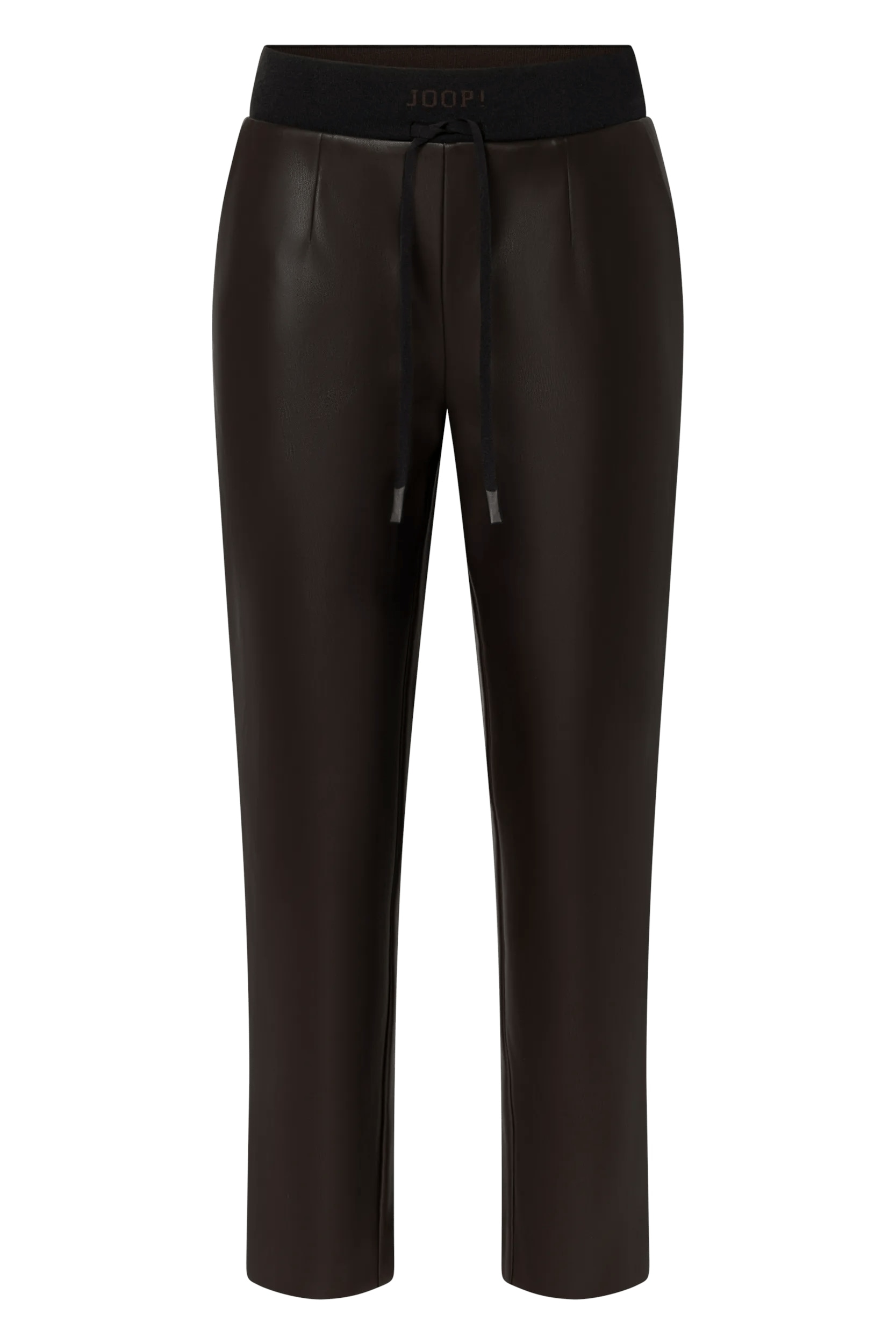 Image of JOOP Lederimitathose "Patricia" aus Kunstleder, Joggpant-Design