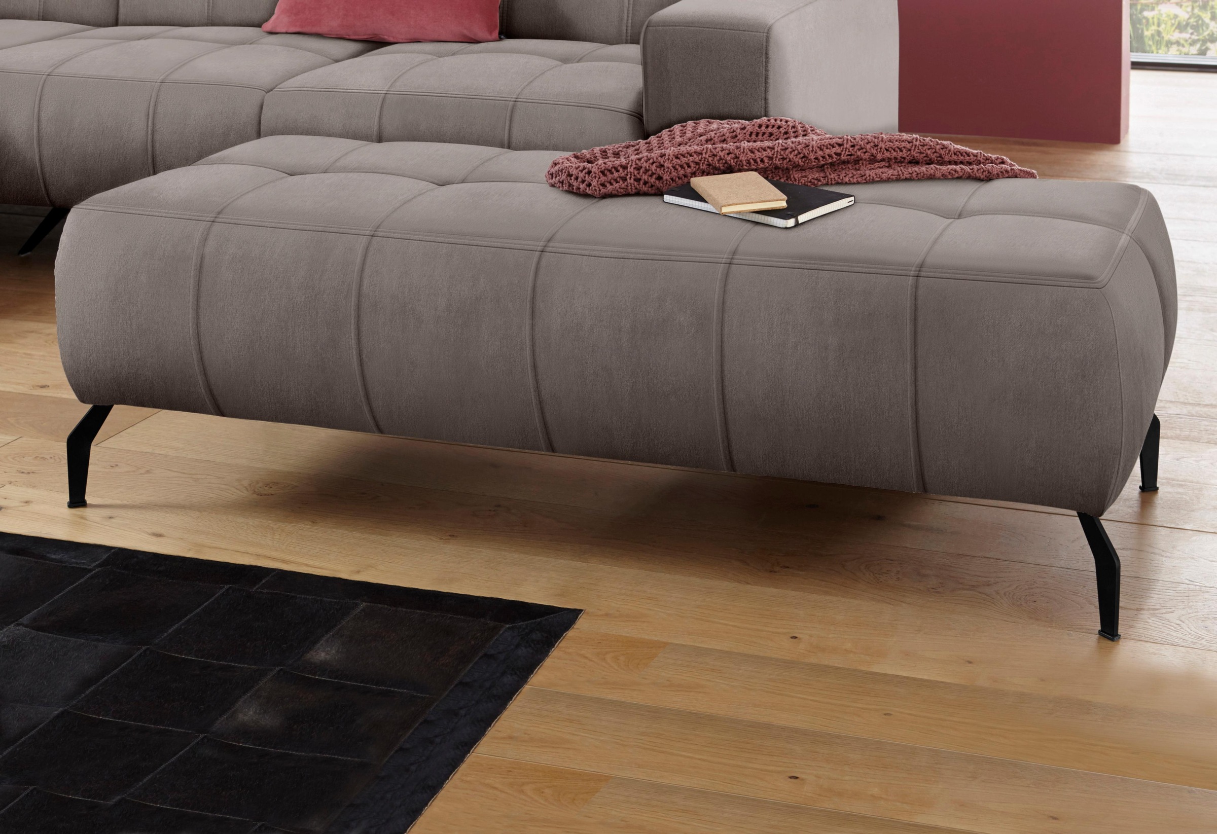 DOMO collection Hocker »Trento, mit Kufenfuss oder Einzelfuss«, passend zur Serie Trento