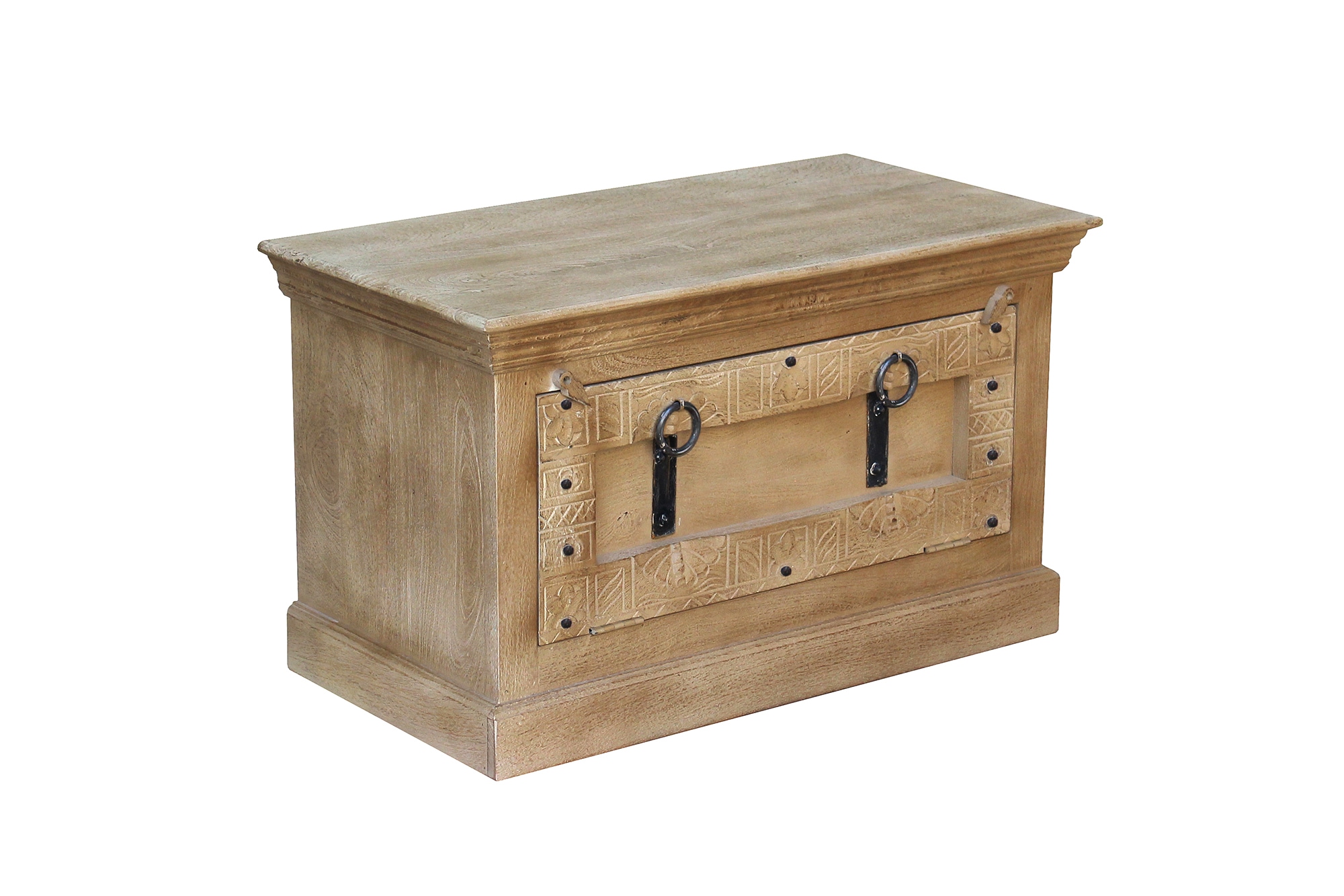 SIT Ensemble de vestiaires »Chennai 5-tlg. Flurmöbel-Set aus Mangoholz mit Schuhschränken« Ensemble, Set de lames de parquet, 5 cuis tlg.