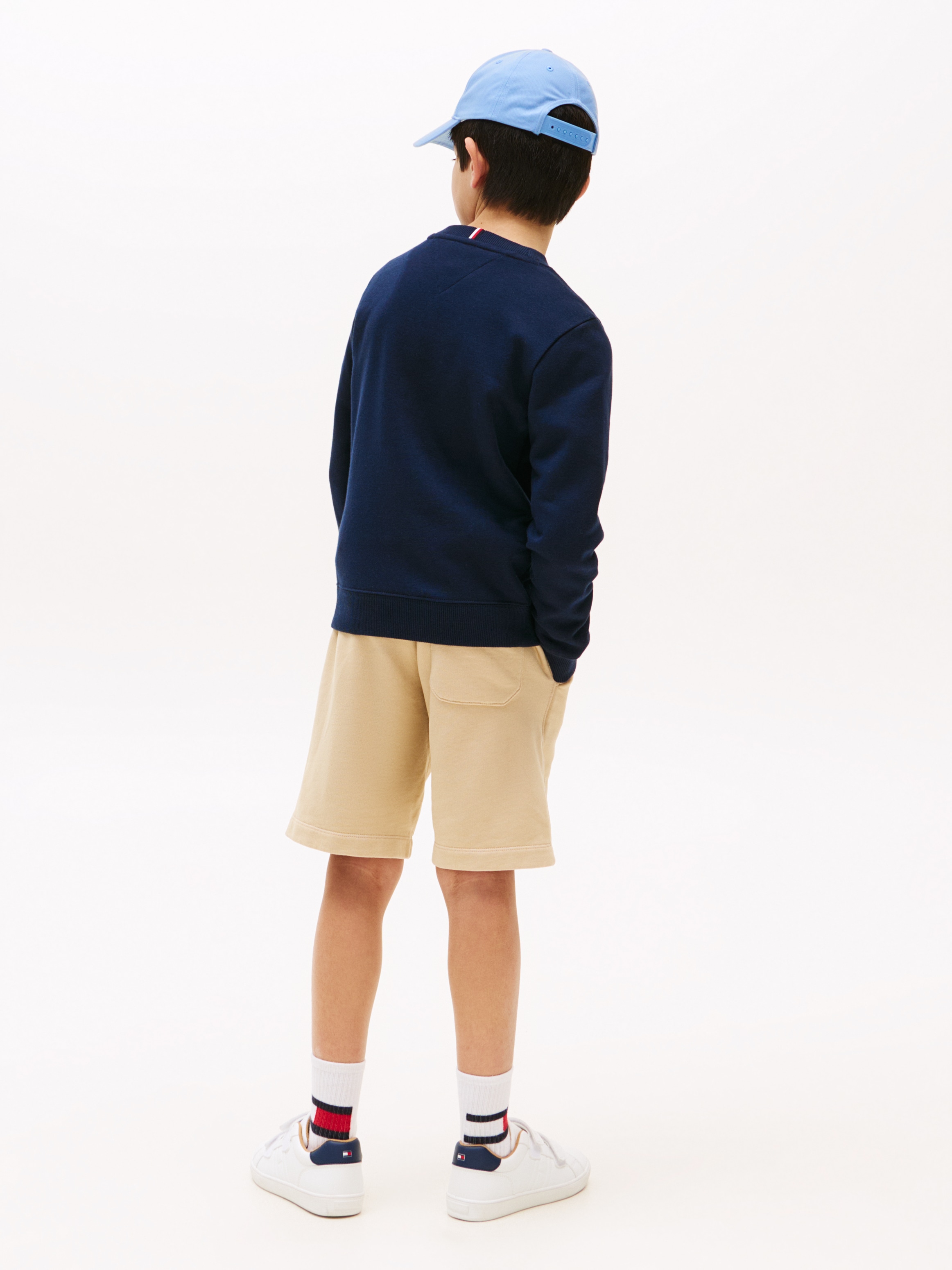 Tommy Hilfiger Sweatshirt »TOMMY SCRIPT FLAG SWEATSHIRT«, für Kinder bis 16 Jahre, Flag-Logo-Druck