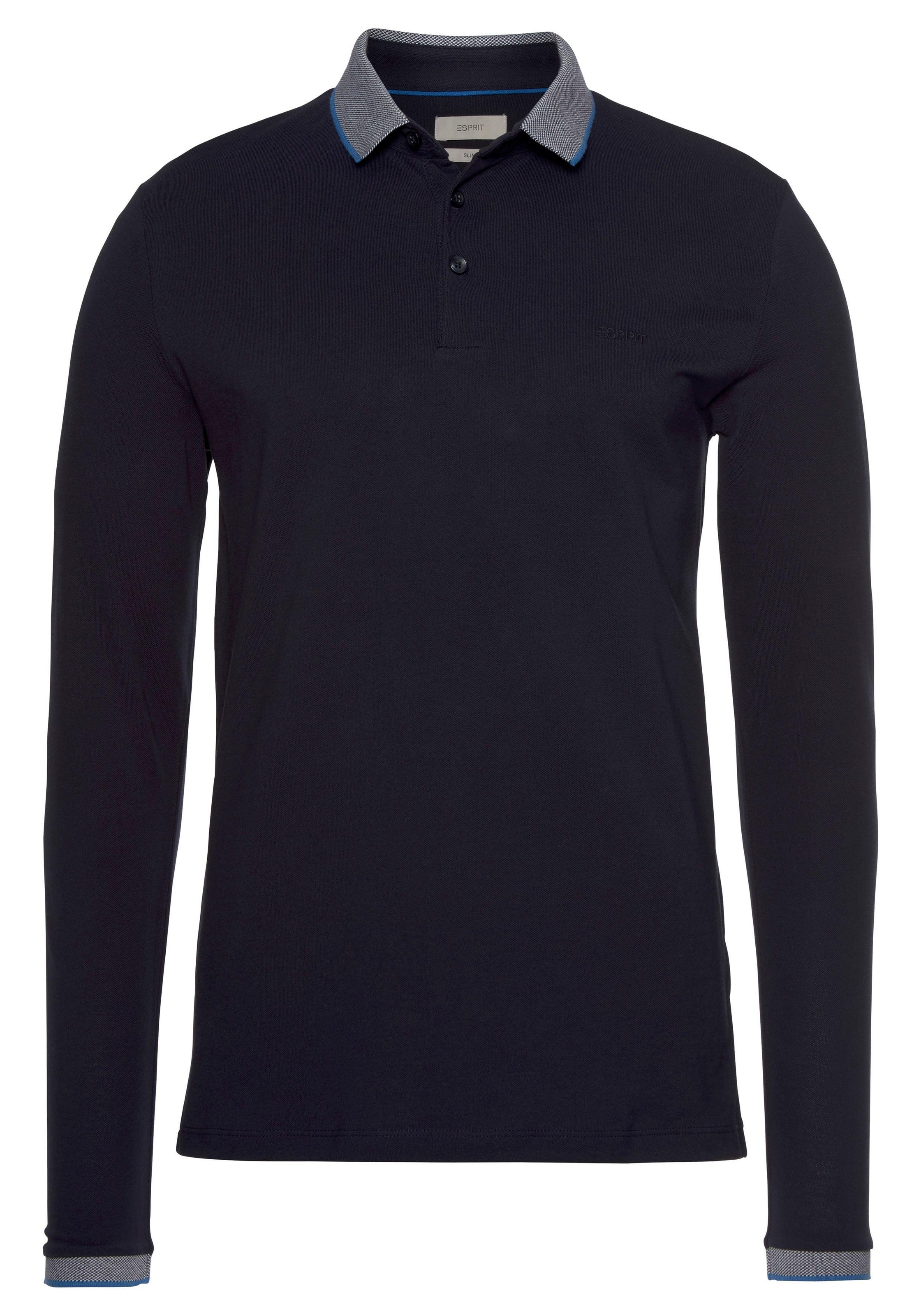 Image of Esprit Langarm-Poloshirt bei Ackermann Versand Schweiz