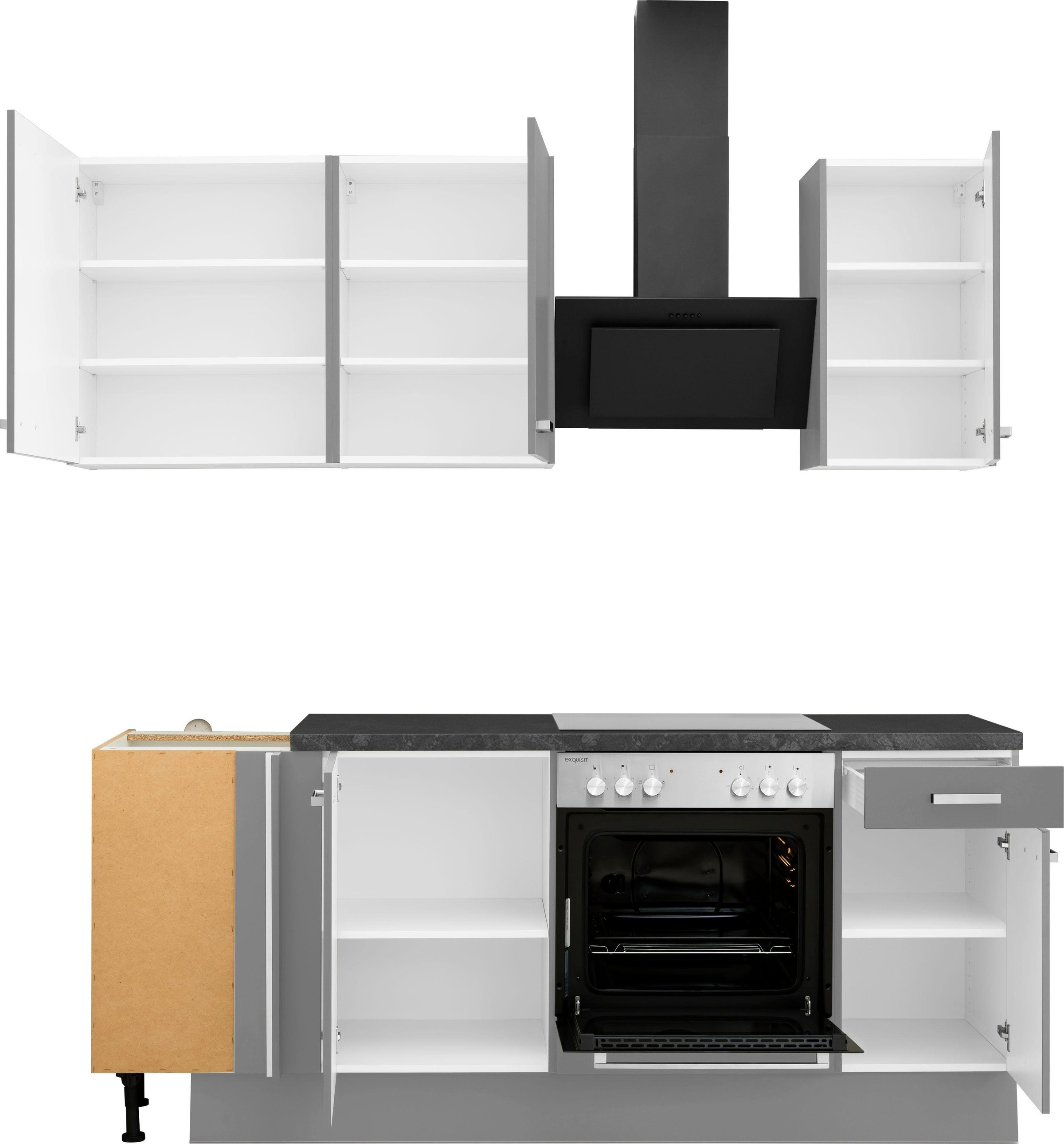 OPTIFIT Winkelküche »Parma«, ohne E-Geräte, Stellbreite 215x175 cm