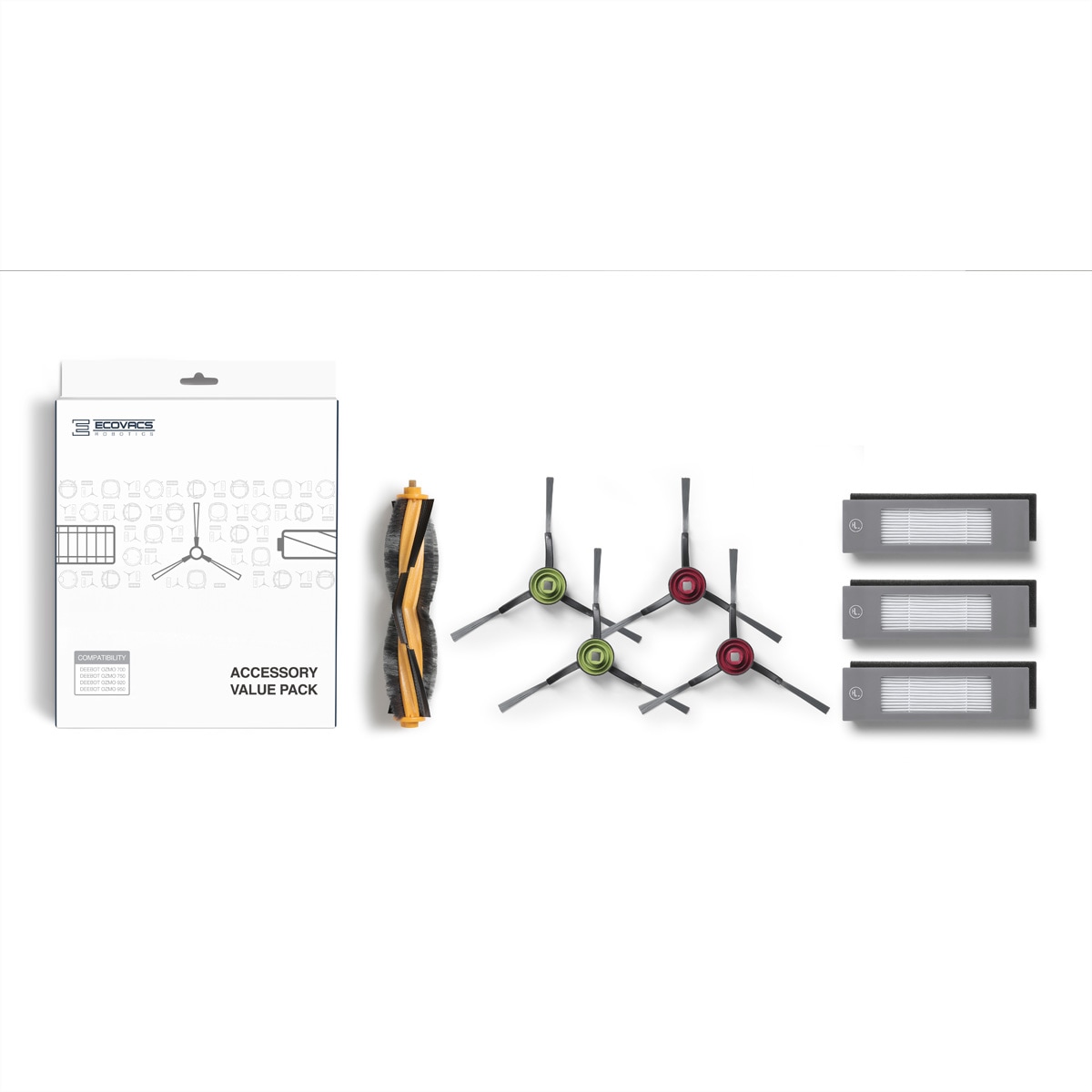 ECOVACS »Ecovacs Ersatzset, zu 950, 920, T8, T9, N8 Serie, Deebot«