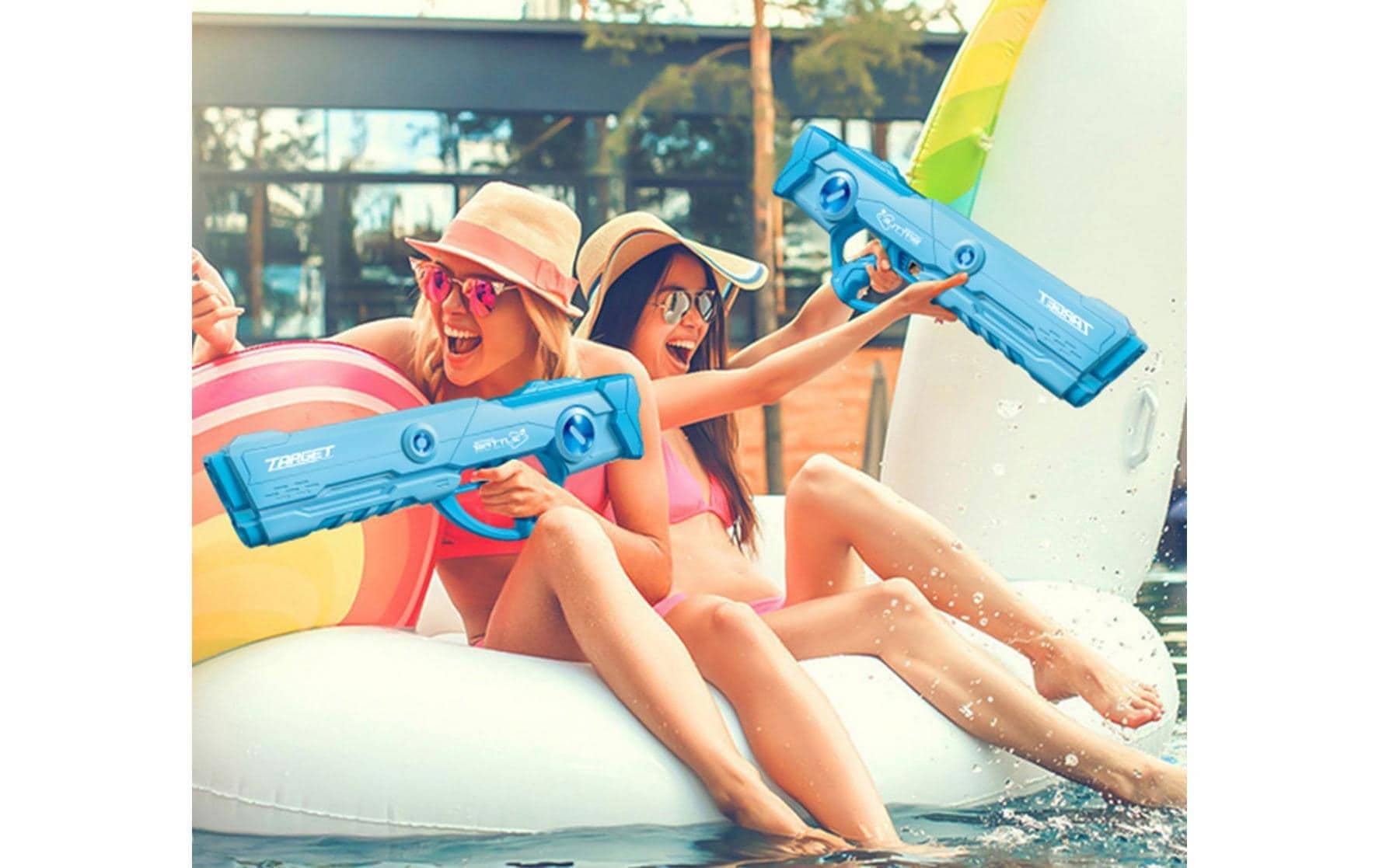 Wasserpistole »Splash Elektronische Target«