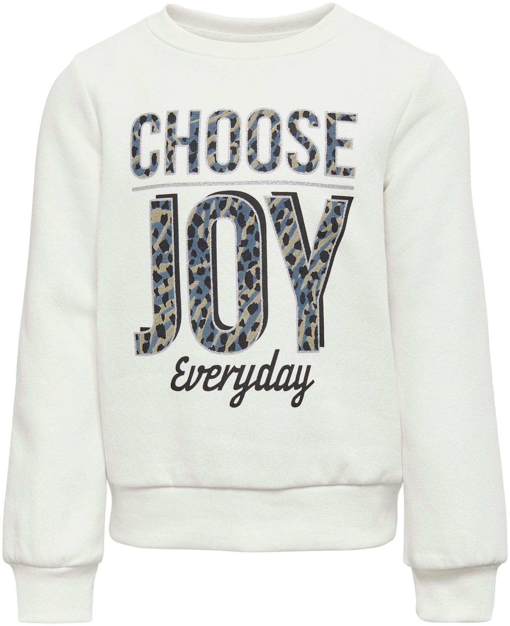KIDS ONLY Sweatshirt »KOGLENA L/S JOY O-NECK BOX SWT« kaufen
