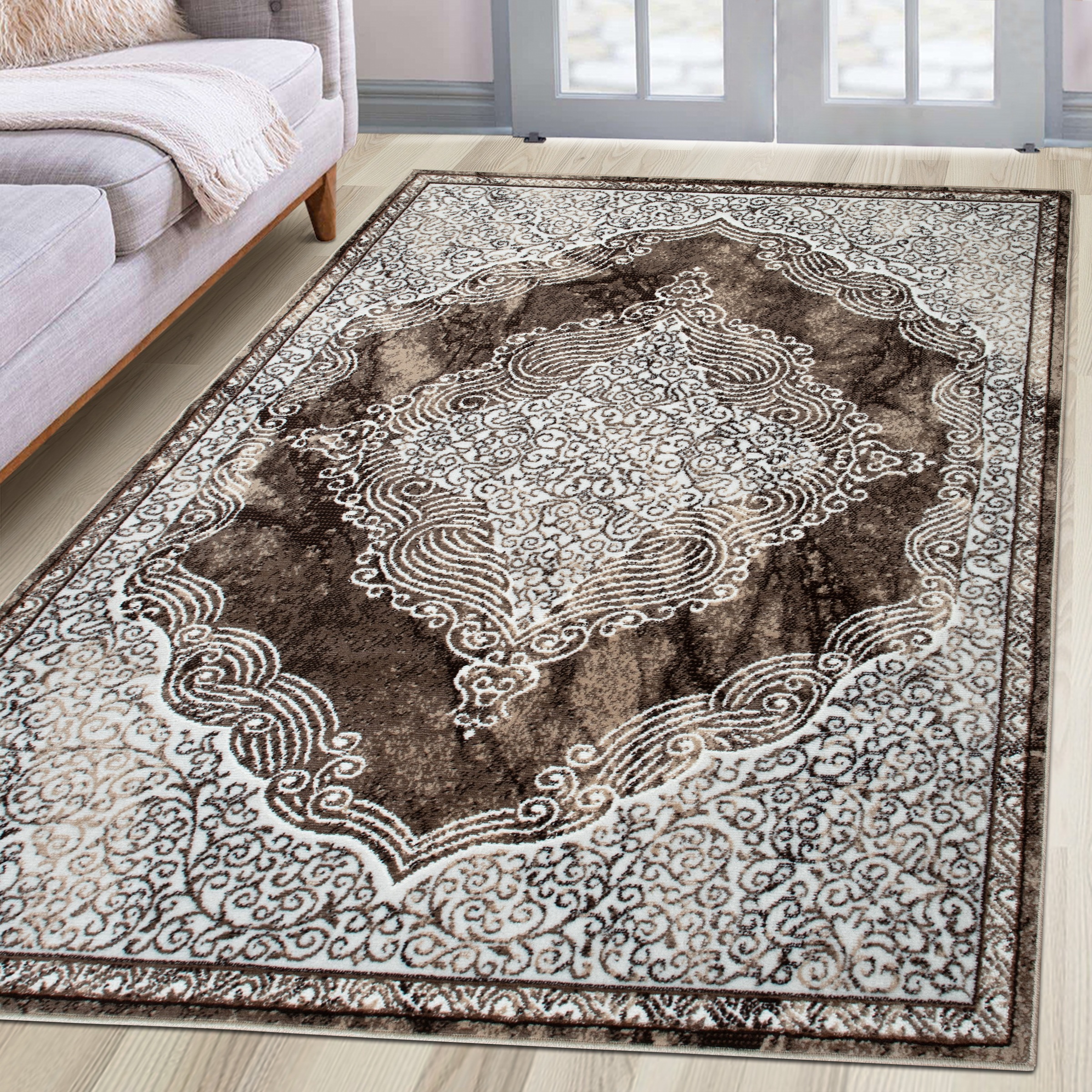 Image of GOODproduct Teppich "Harvii, kurzflor" rechteckig 8 mm Höhe Orient-Design, weiche Haptik, Wohnzimmer, Esszimmer, Schlafzimmer