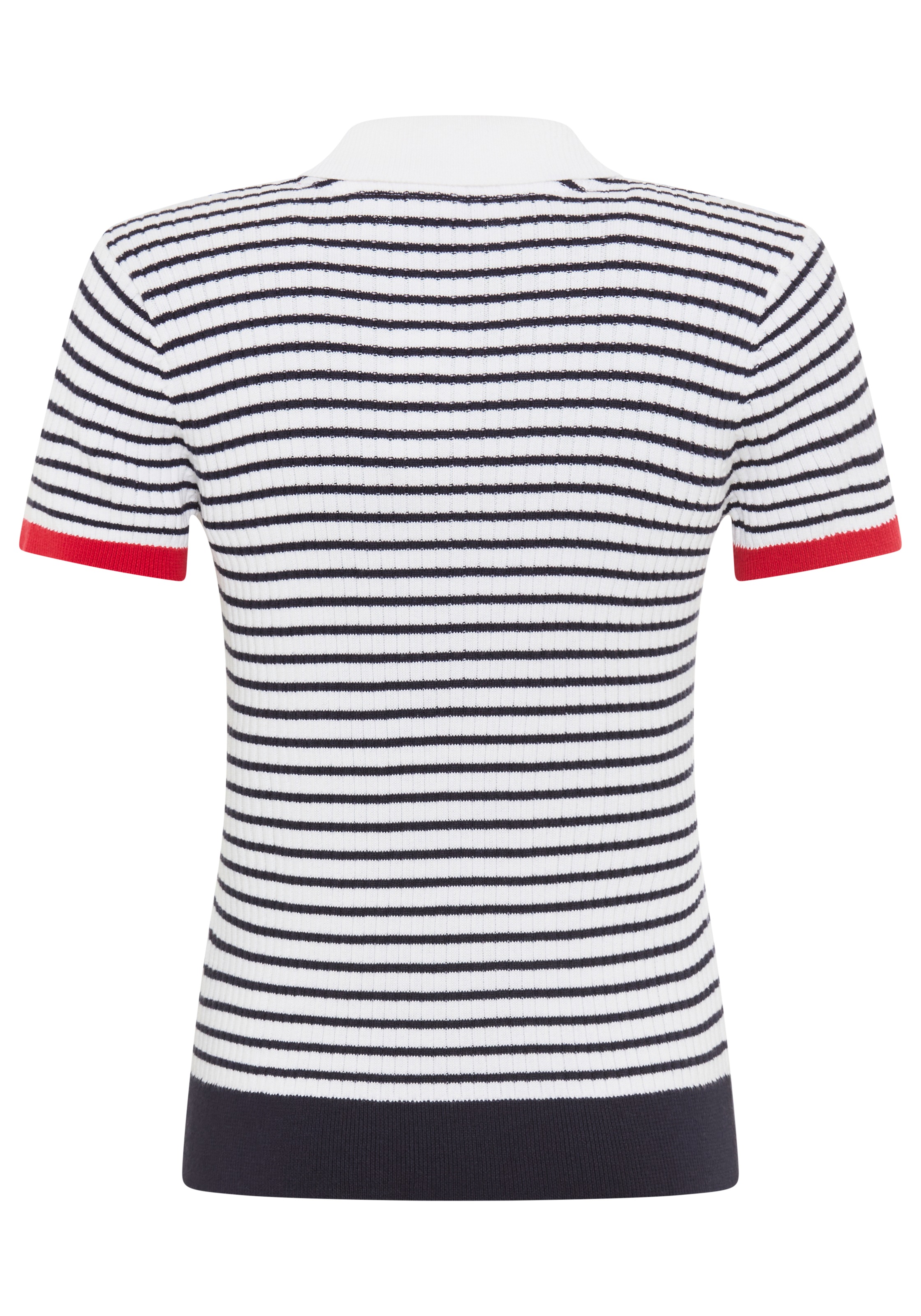 KangaROOS Polokragenpullover aus Baumwoll-Mix, Polokragen, schmale Basic-Passform