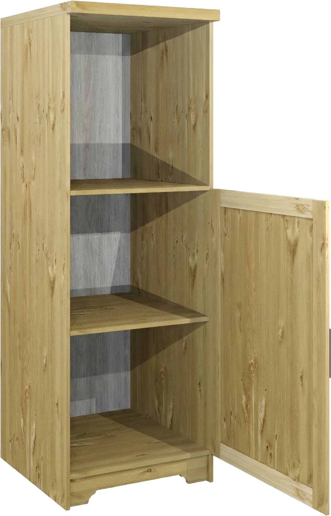 Home affaire Four/réfrigérateur encastrable »Meliss« aus massiver Kiefer, Breite 60 cm, Soft-Close-Funktion