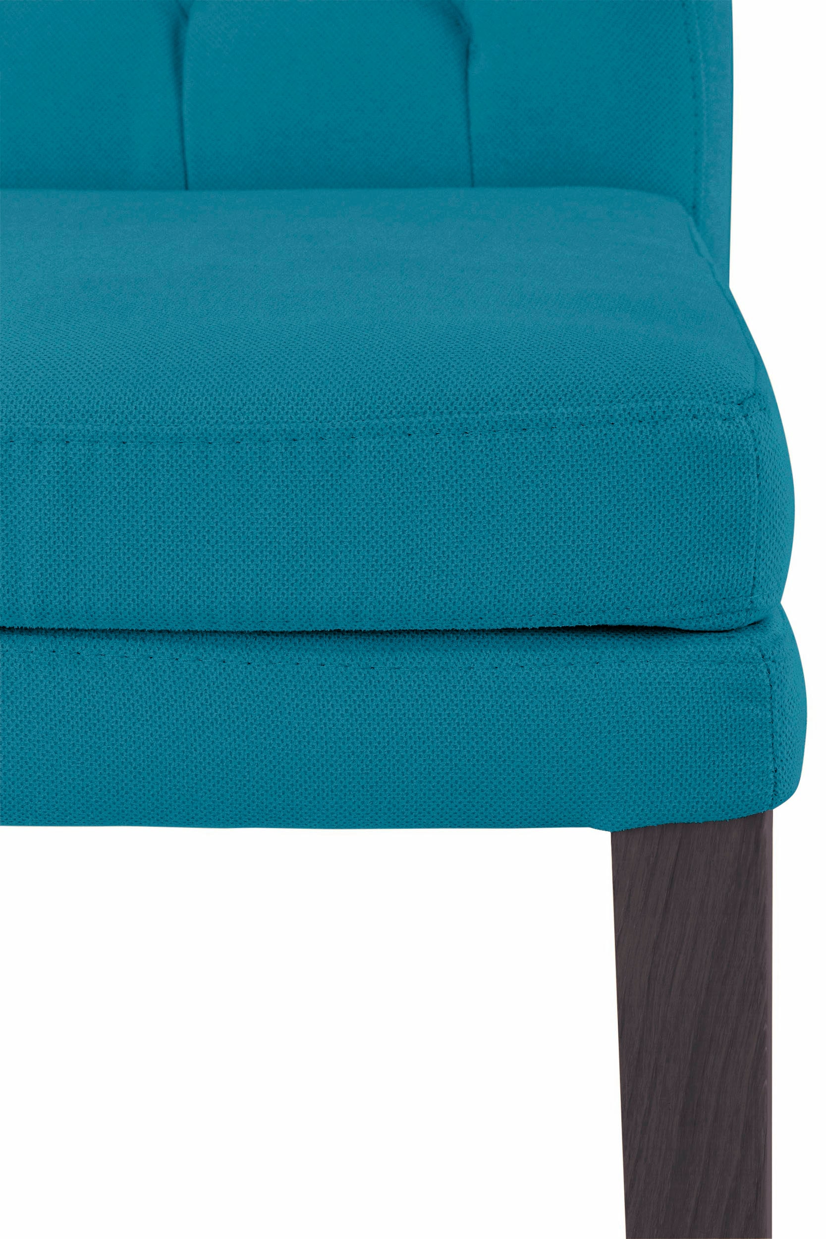 Home affaire 4-Fussstuhl »Colorado«, (Set), 6 St., Luxus-Microfaser, Beine aus Buche, wengefarben lackiert, Im 2er, 4er oder 6er-Set