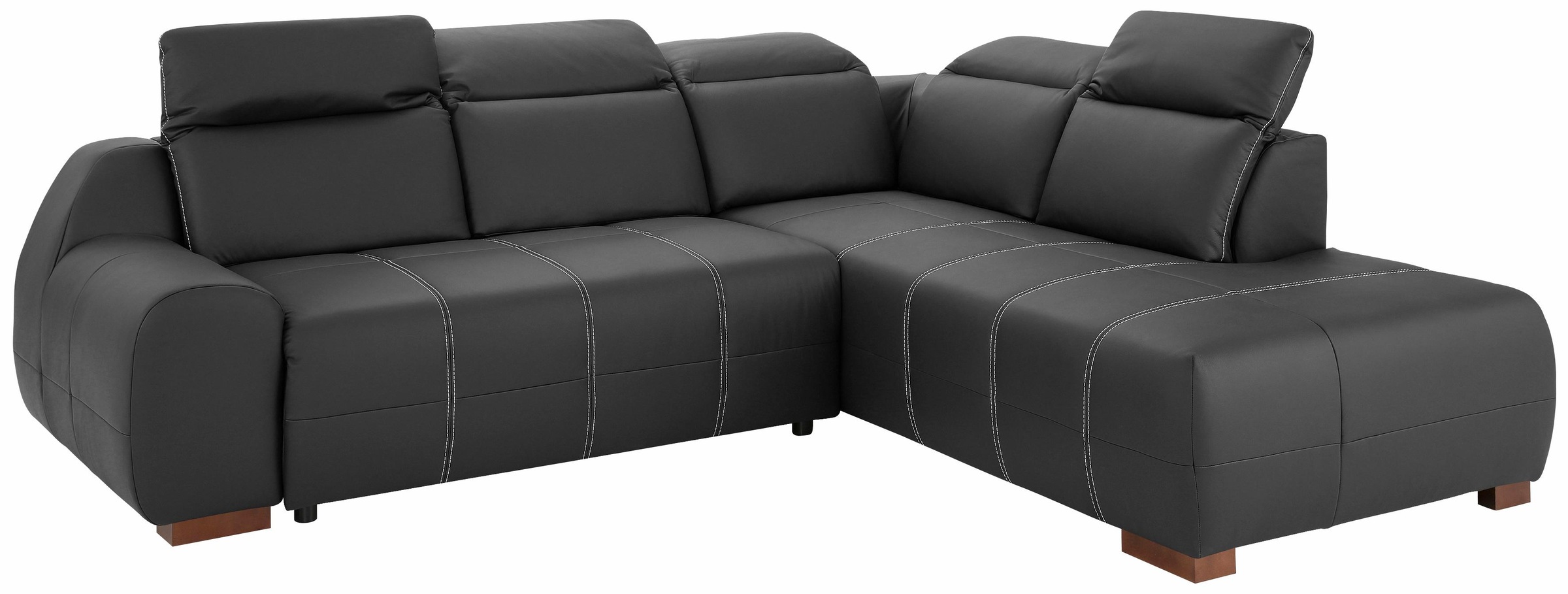 Image of Premium collection by Home affaire Ecksofa »Spirit«, mit Ottomane, wahlweise mit Bettfunktion bei Ackermann Versand Schweiz