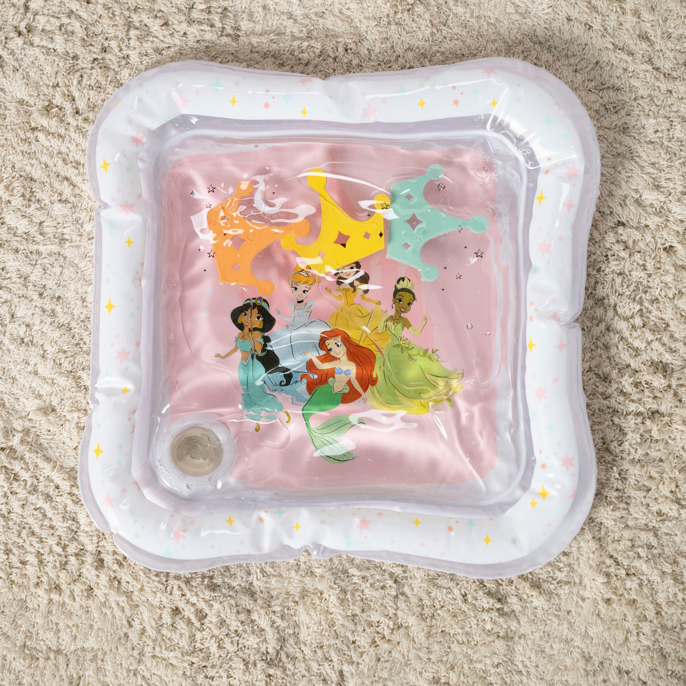 Bright Starts Tapis de jeu »Bright Starts Disney Princess Royal Splash Water Mat«