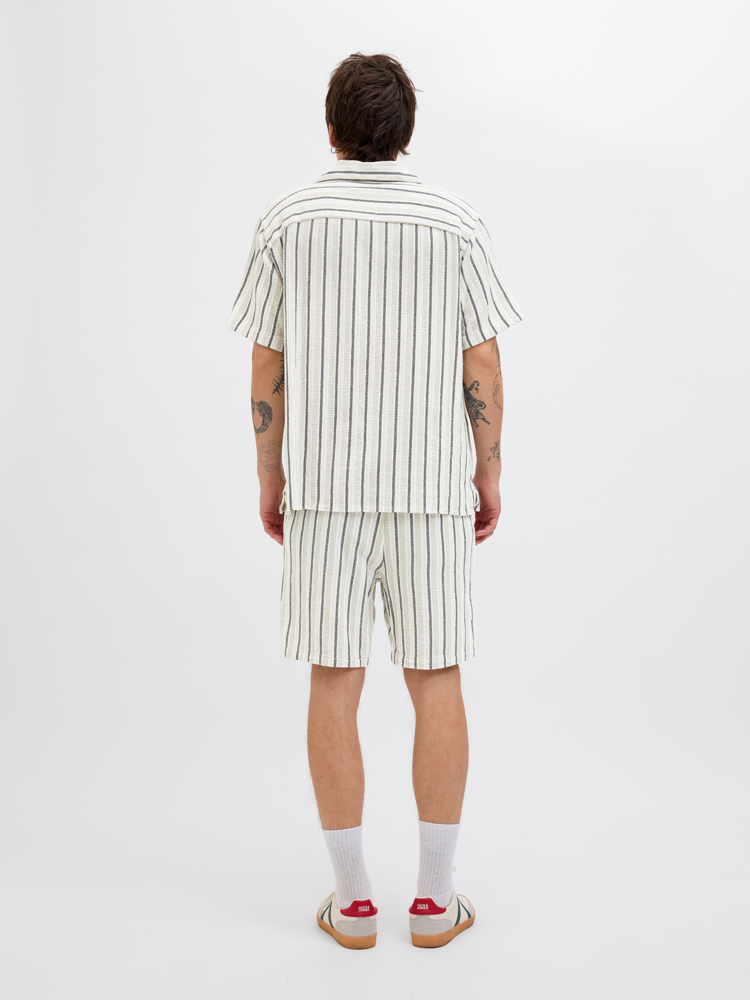 Jack & Jones Kurzarmhemd »JORCOBA STRIPE RESORT SHIRT SS SN«