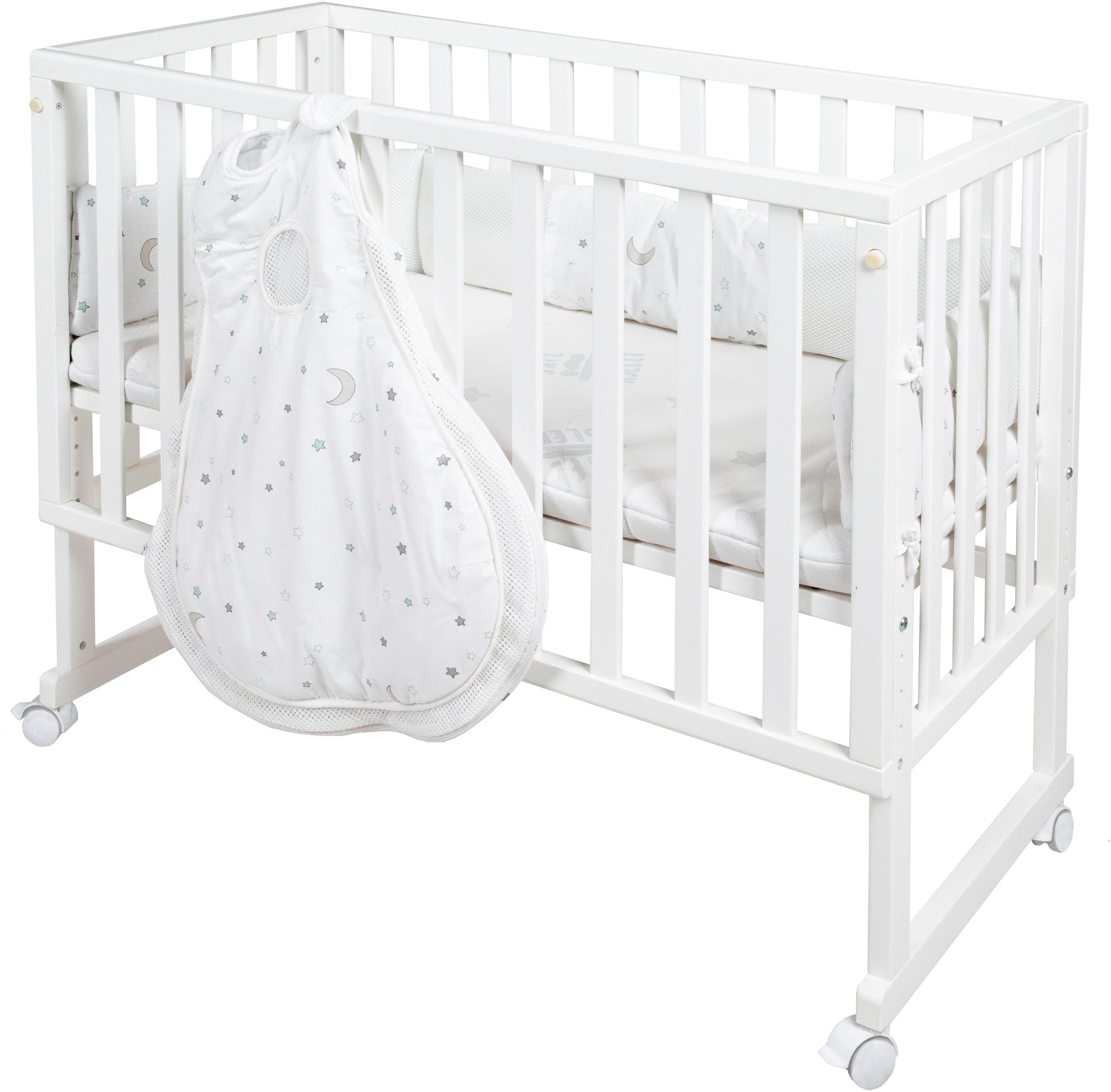 roba® Stubenbett »safe asleep® 3-in-1 Sternenzauber«, (4 tlg.)