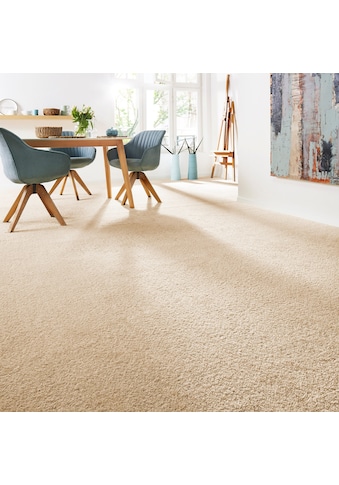 Teppichboden »Softness«, rechteckig, Uni Farben, Breite 400 cm, besonders weich,...