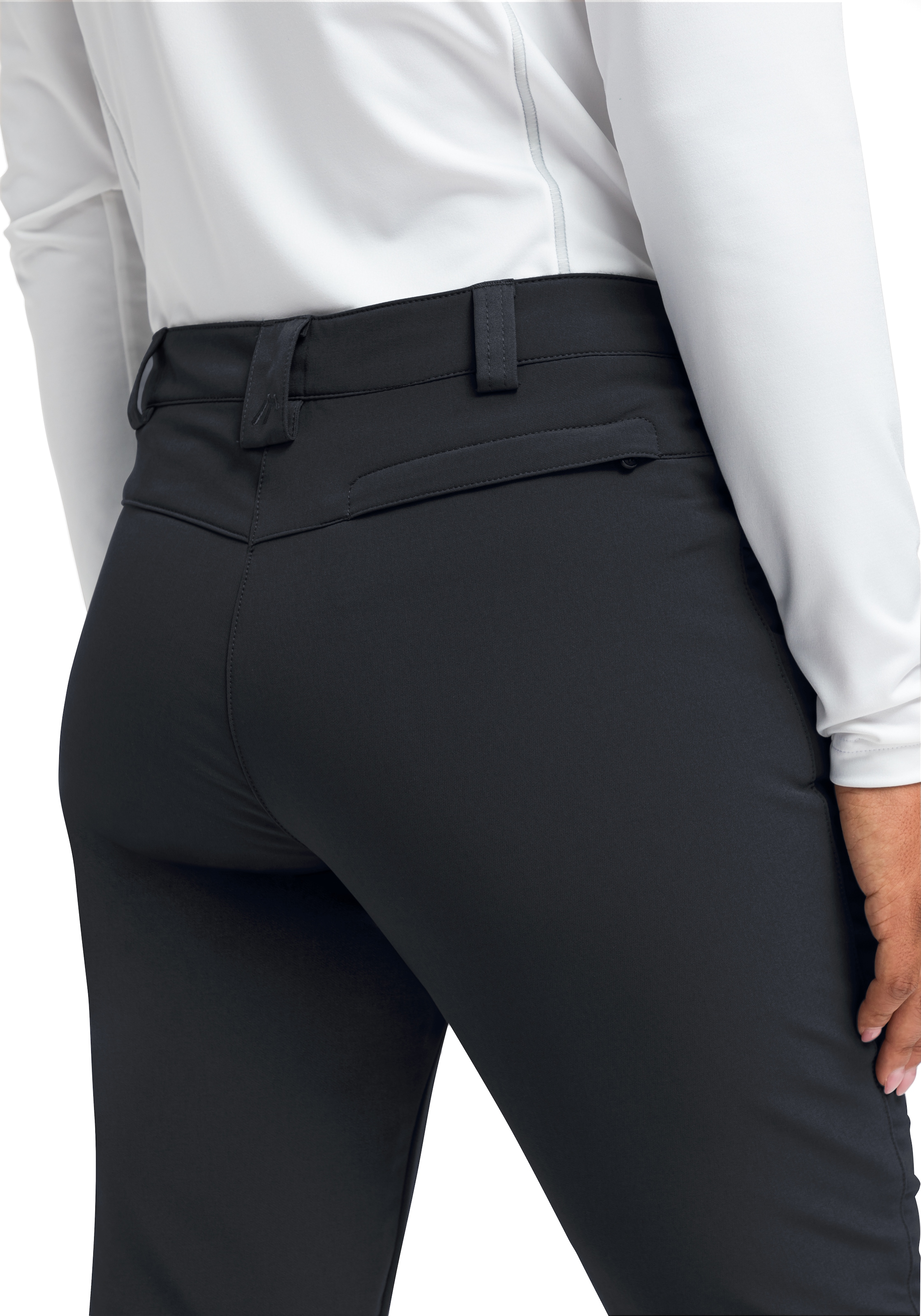 Entdecke Maier Sports Funktionshose »Charlotte«, mit Hose Damen Fleece Outdoorhose, auf Innenseite elastische