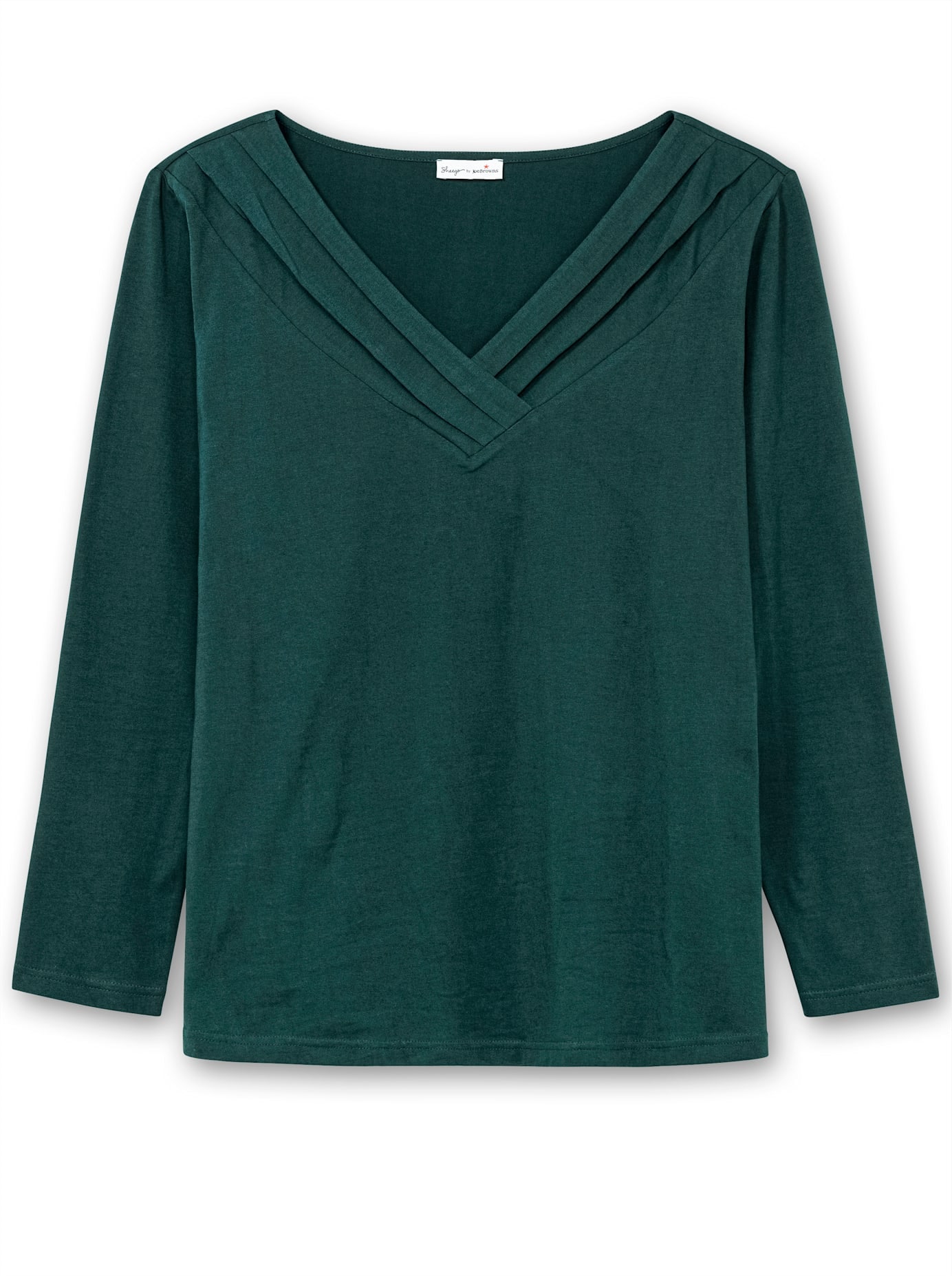 sheego by Joe Browns Langarmshirt »Langarmshirt«, (1 tlg.)