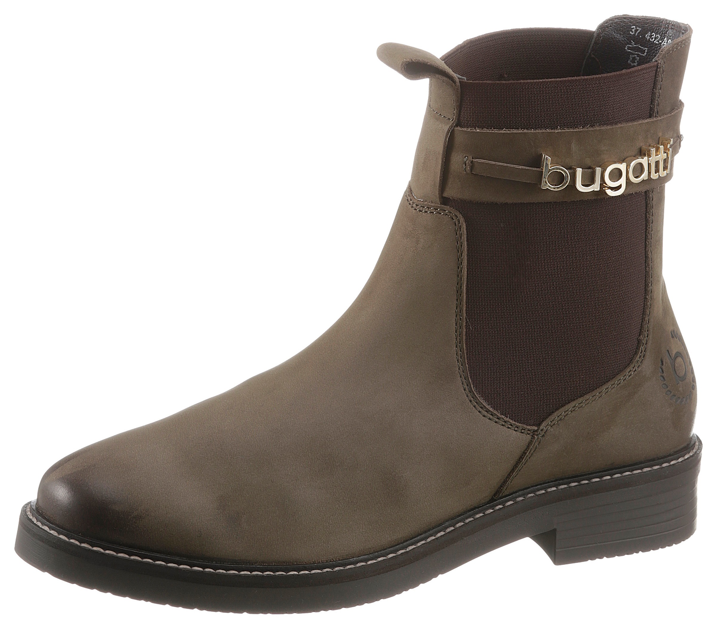 Image of bugatti Chelseaboots, mit goldfarbenem Logoschriftzug bei Ackermann Versand Schweiz