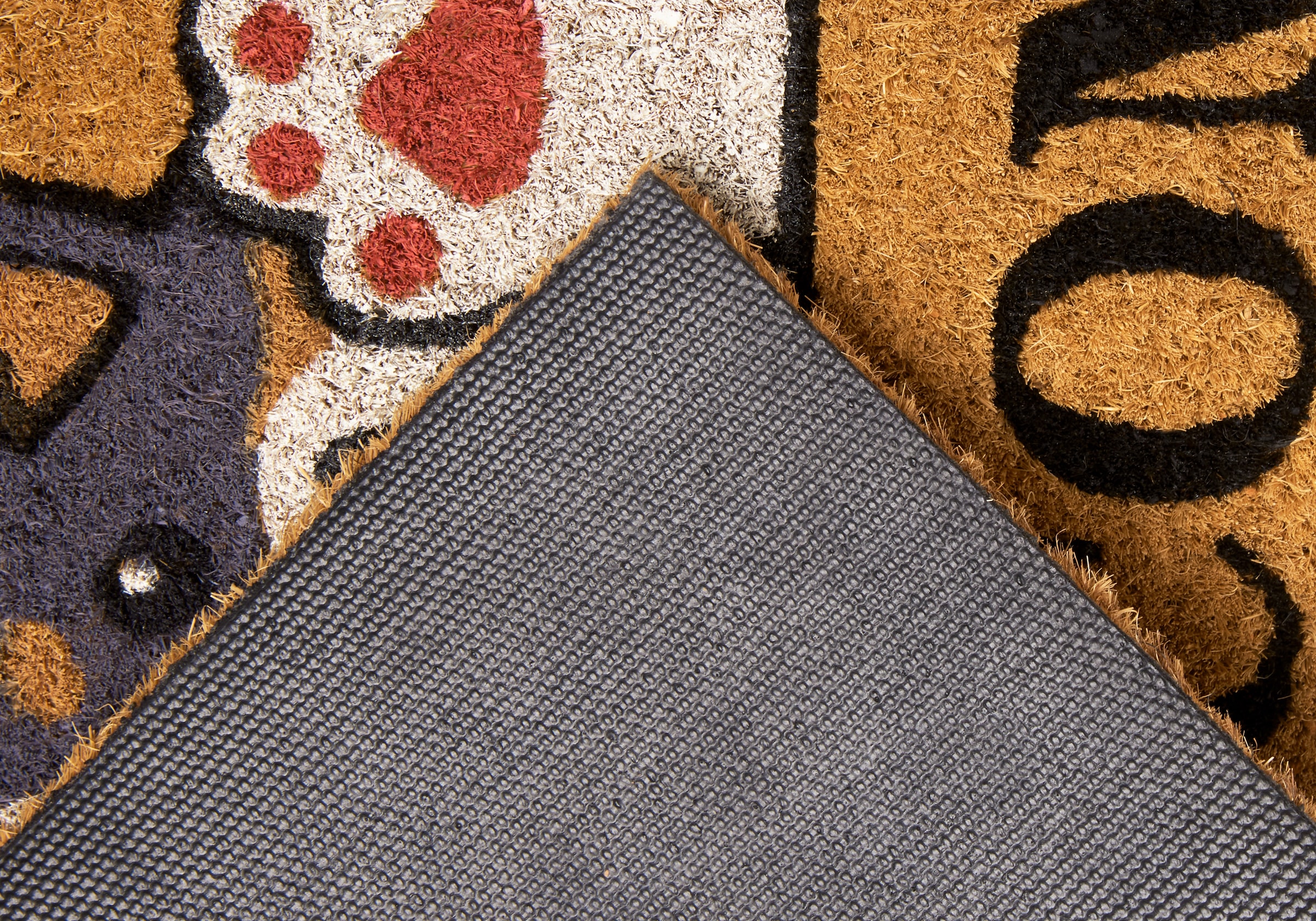 HANSE Home Fussmatte »Welcome & Dog, Türmatte«, rechteckig, 15 mm Höhe, Kokos, Schmutzfangmatte, Outdoor, Rutschfest, Innen, Kokosmatte, Flur