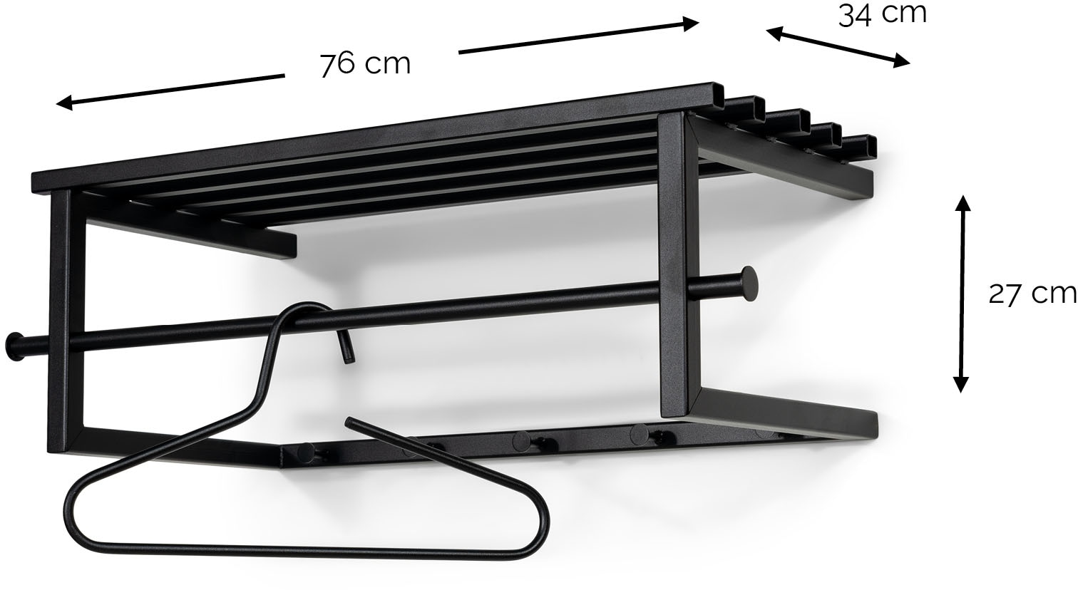 Spinder Design Barre de penderie »MARCO Wandgarderobe«