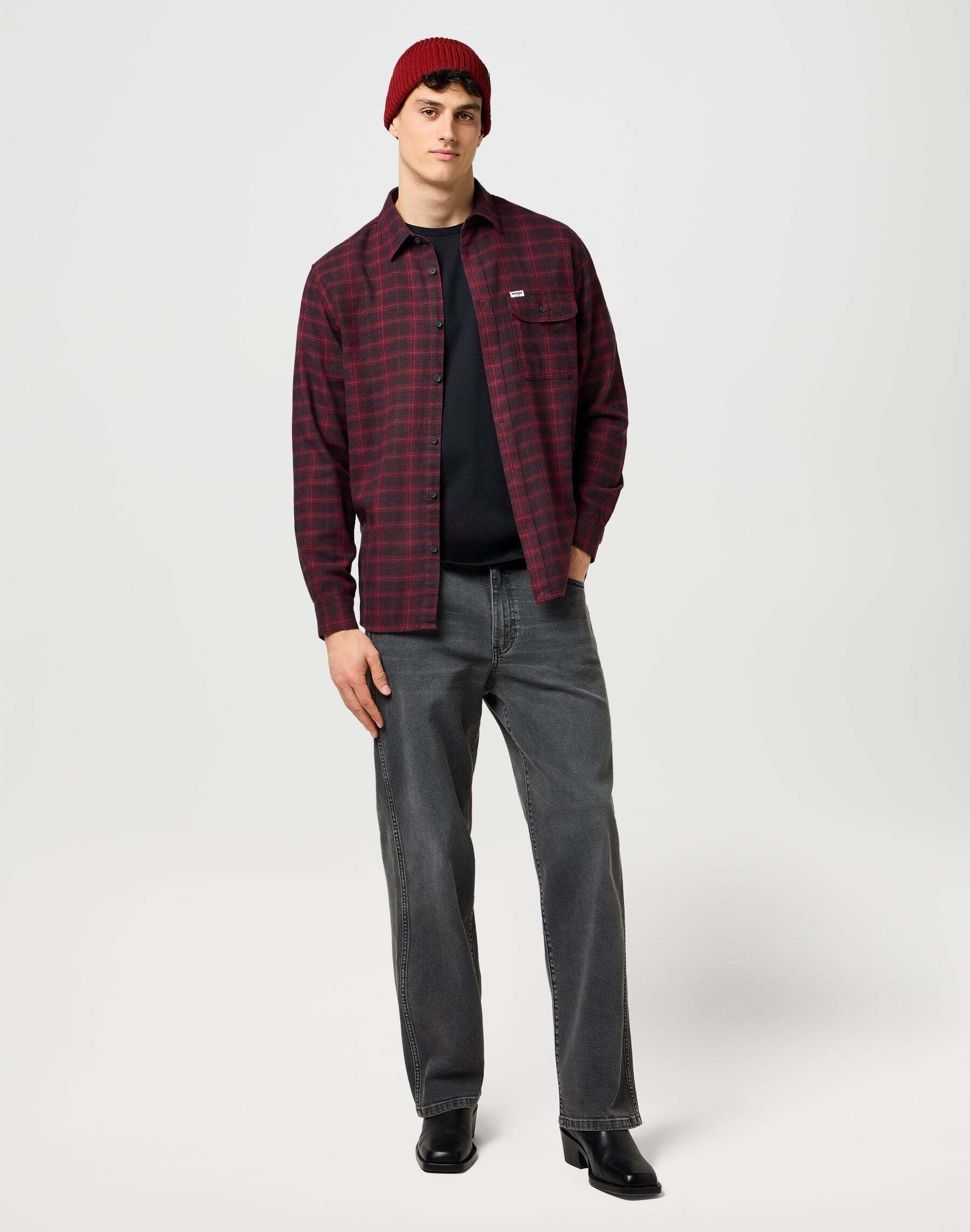 Wrangler Bonnet tricoté »WRANGLER Mütze Sign Off Beanie«