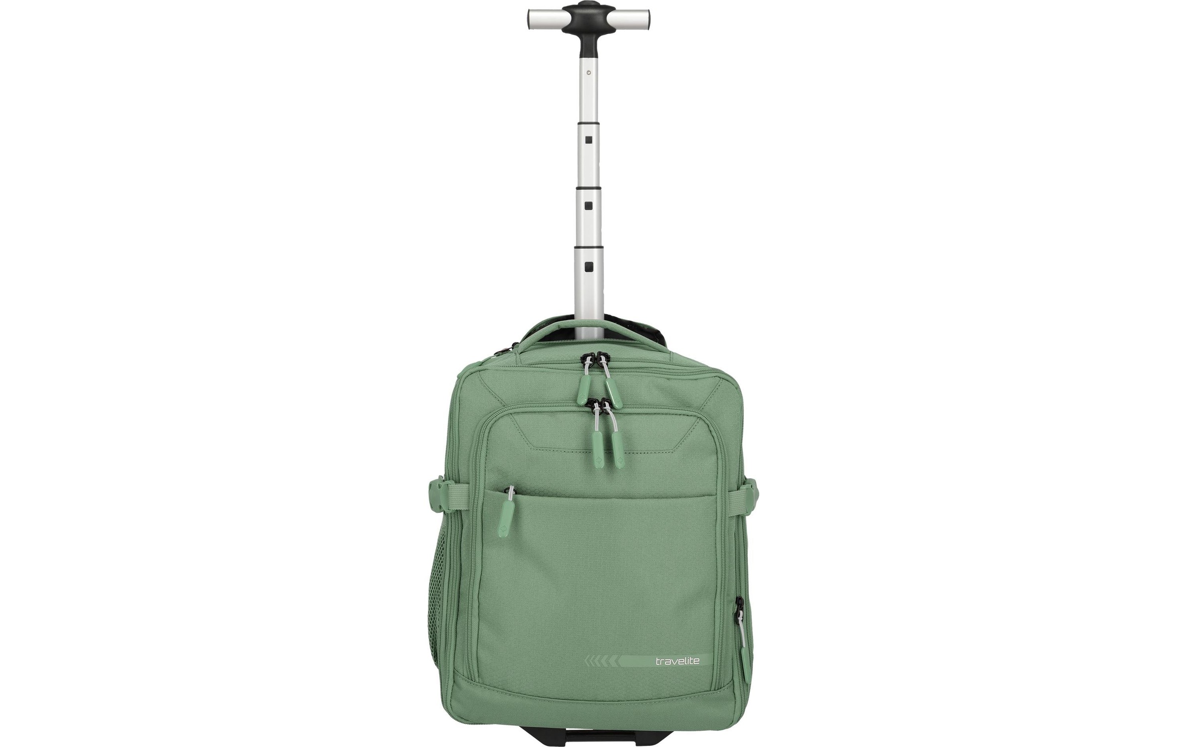 travelite Trolley »Kick Off Backpack 28 l« 28 l 2 Rollen Widerstandsfähige Materialien