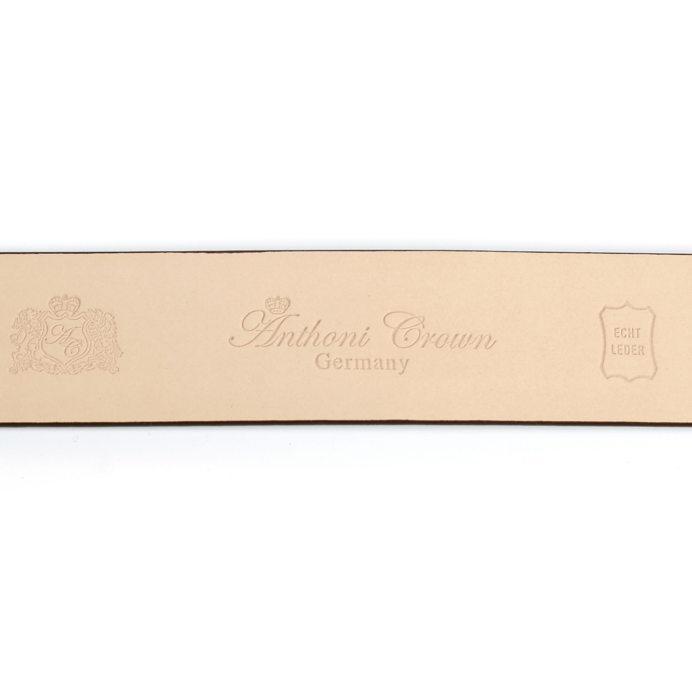 Anthoni Crown Ledergürtel, Schliesse goldfarben, glänzend