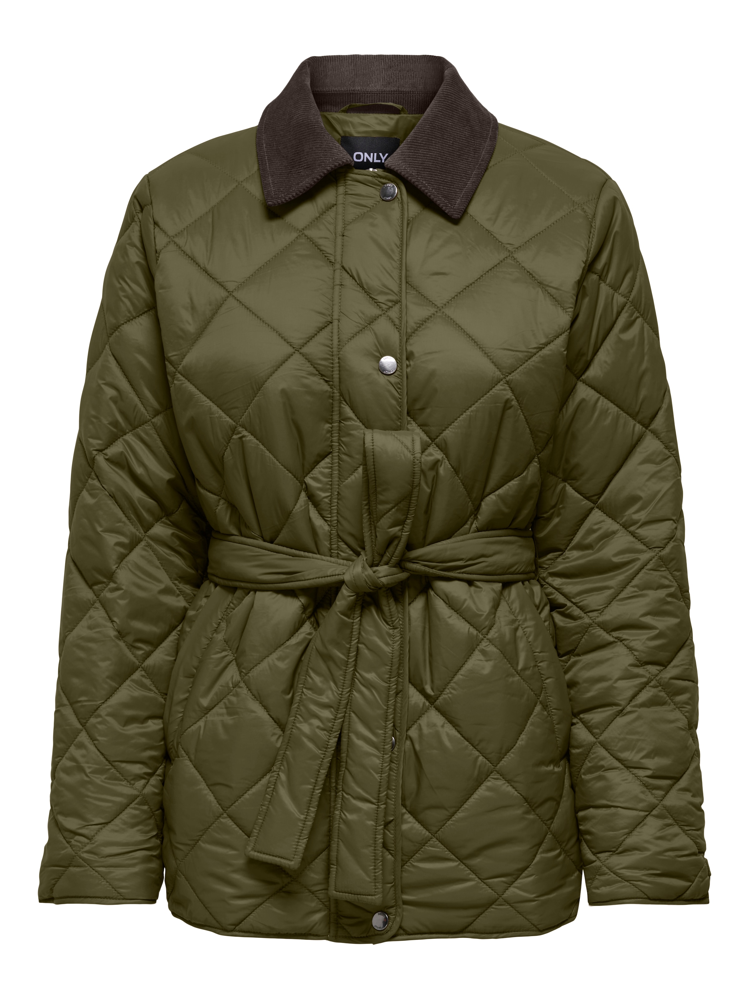 Image of ONLY Steppjacke "ONLTAHIA LW CORD MIX JACKET CC OTW" Kunstfaser