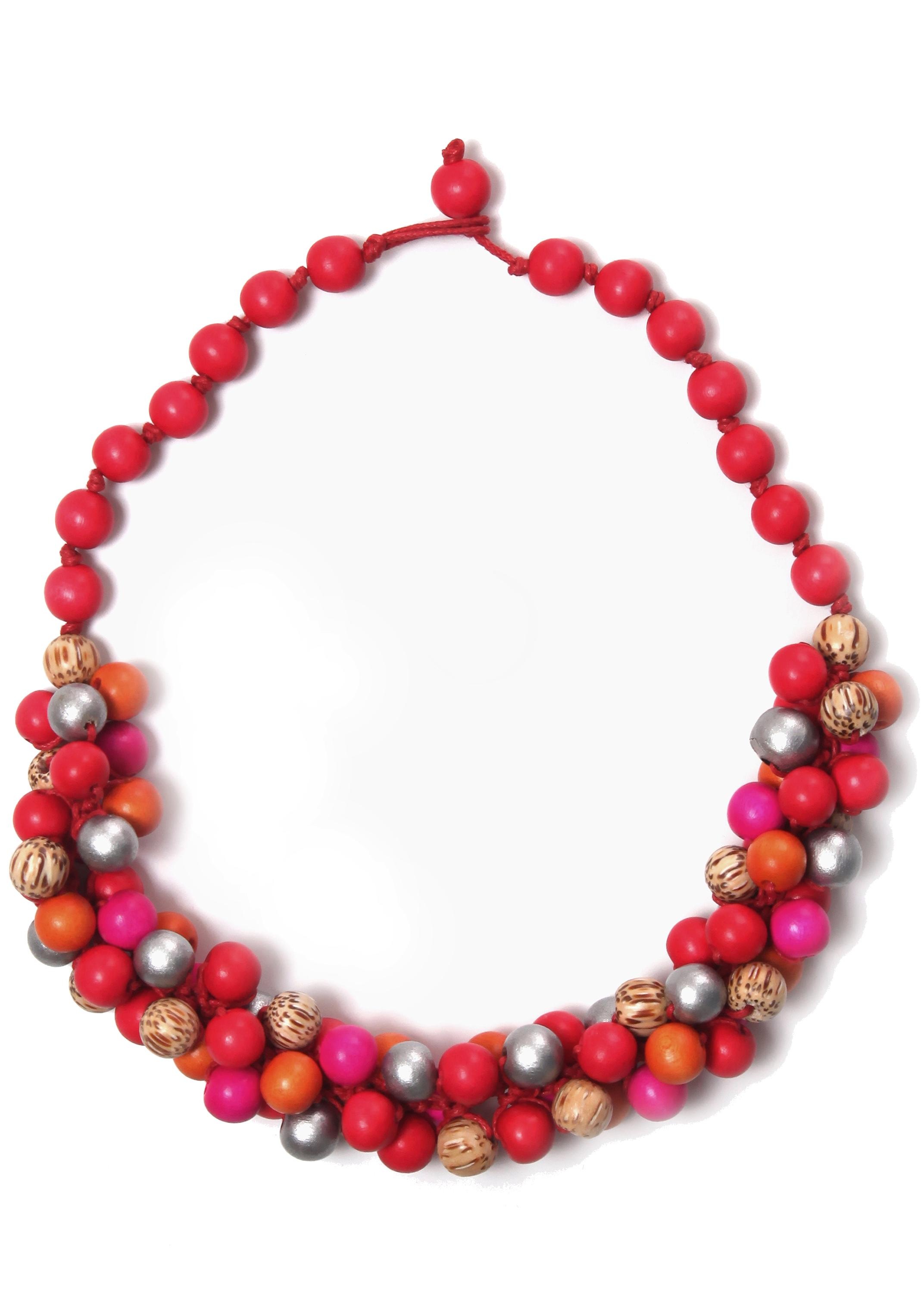 Image of COLLEZIONE ALESSANDRO Kette ohne Anhänger »C2032-F02«, mit Holzperlen bei Ackermann Versand Schweiz