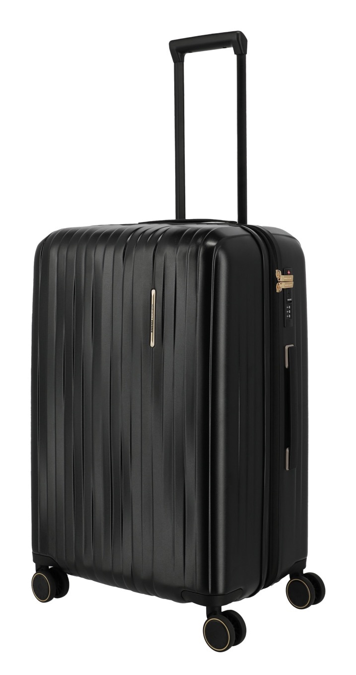 travelite Hartschalen-Trolley »BARBARA NOVELTY Reisekoffer Hartschale« 68 l 4 Rollen Volumenerweiterung – stilvolles Reisegepäck