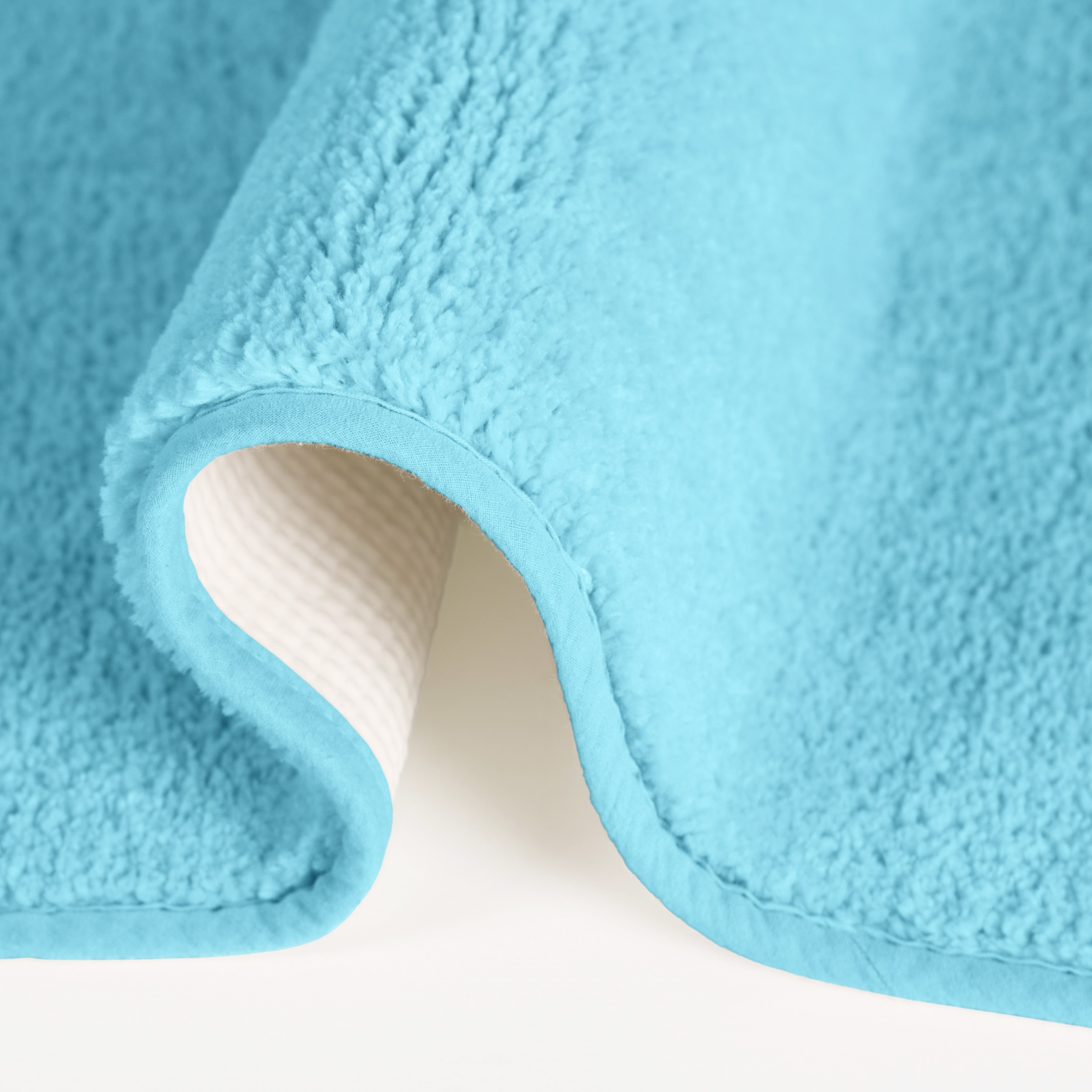 my home Badematte »Vanessa, Badvorleger, Badezimmer Teppich«, rutschhemmend beschichtet, schnell trocknend-fussbodenheizungsgeeignet-strapazierfähig, Badteppich, weiche Haptik, unifarben