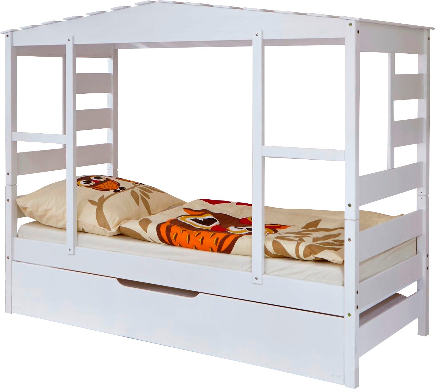 Image of Ticaa Hausbett »Lio«, bodentief, mit Schubkasten bei Ackermann Versand Schweiz