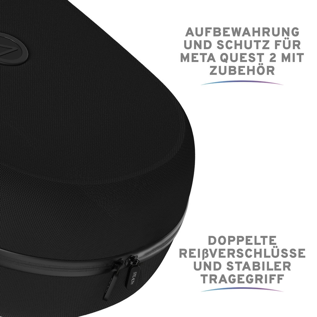 Stealth Spielekonsolen-Tasche »Premium Carry Case Tasche für Meta Quest 2«