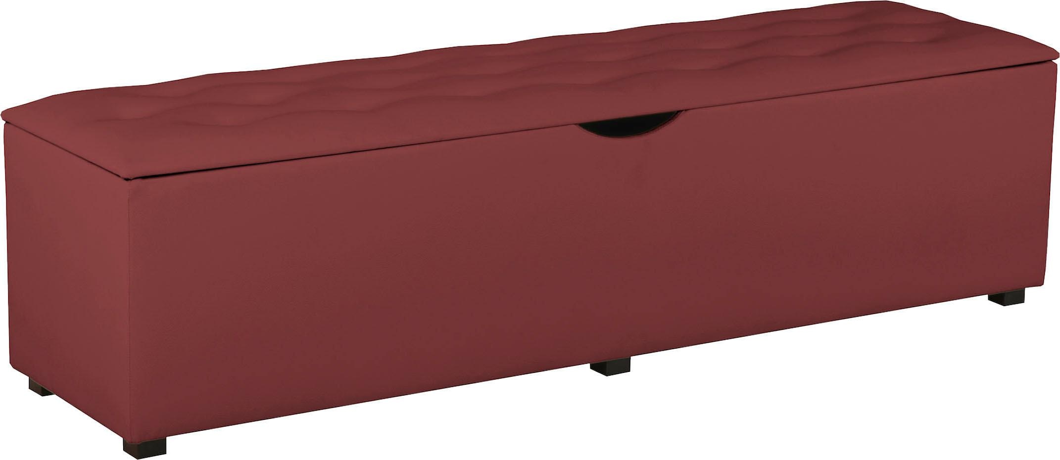 Image of Home affaire Hockerbank "Knobbed" Hockerbank mit Stauraum, Breite 120 cm und 160 cm