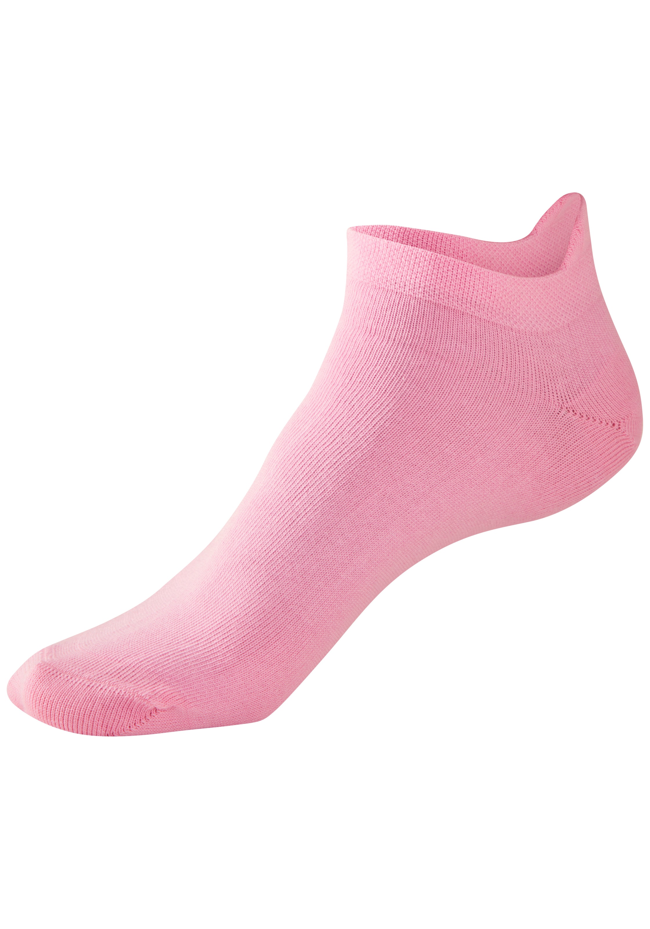 LASCANA Sneakersocken »für Damen mit eingestricktem Markenlogo« Box, Box, 7 Paar tlg. in ansprechender Geschenkbox