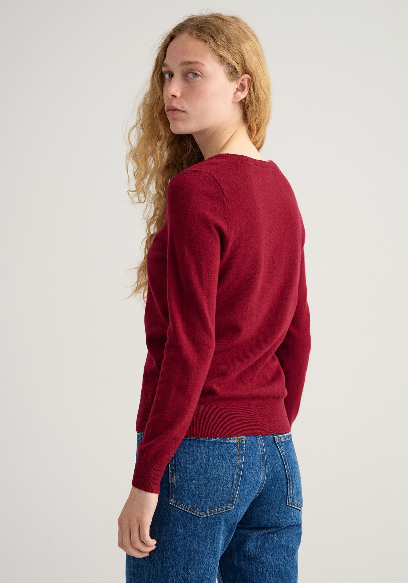 Gant Strickpullover »Extra Fine Lambswool«, mit cooler Logo-Stickerei kaufen