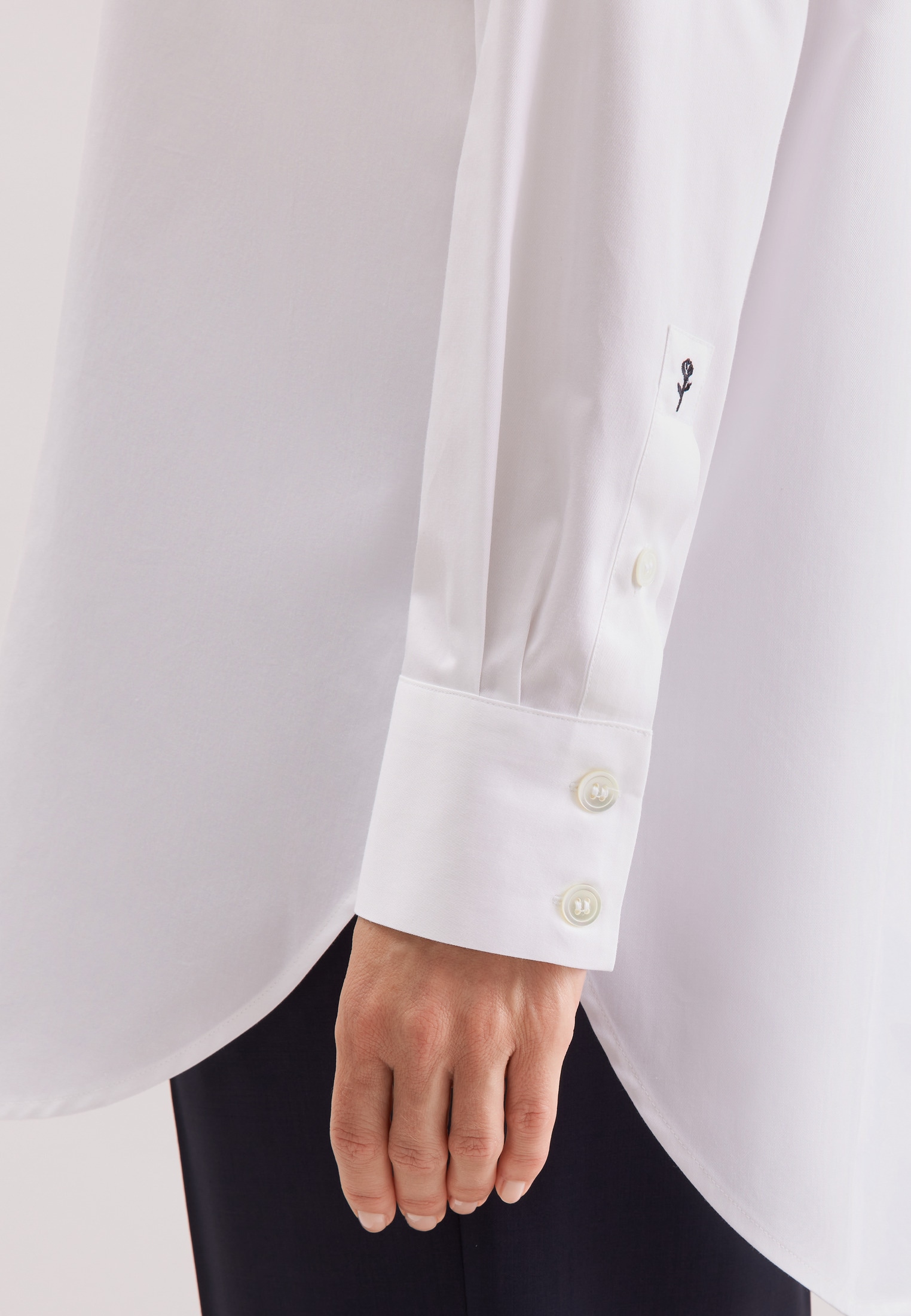 seidensticker Hemdbluse 1/1 Kragen Uni