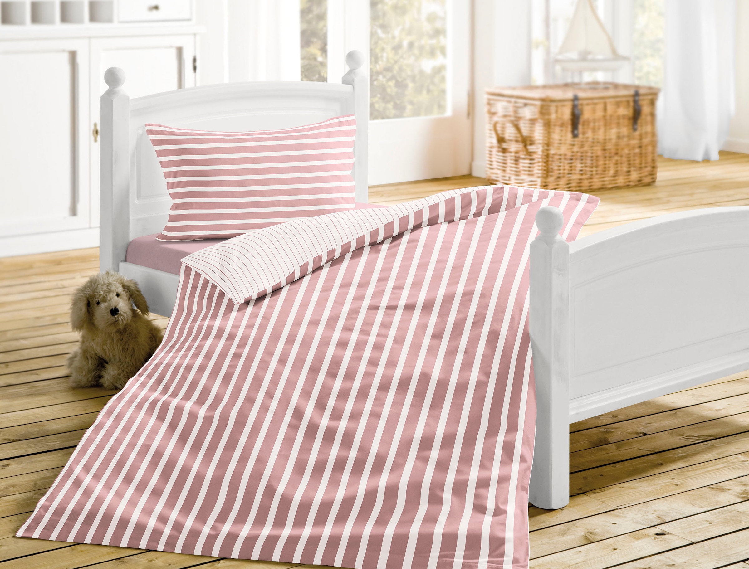 Image of Irisette Kinderbettwäsche "Nora-Kids" 2 Stk. zeitlose Instagram-Blogger-Kollektion