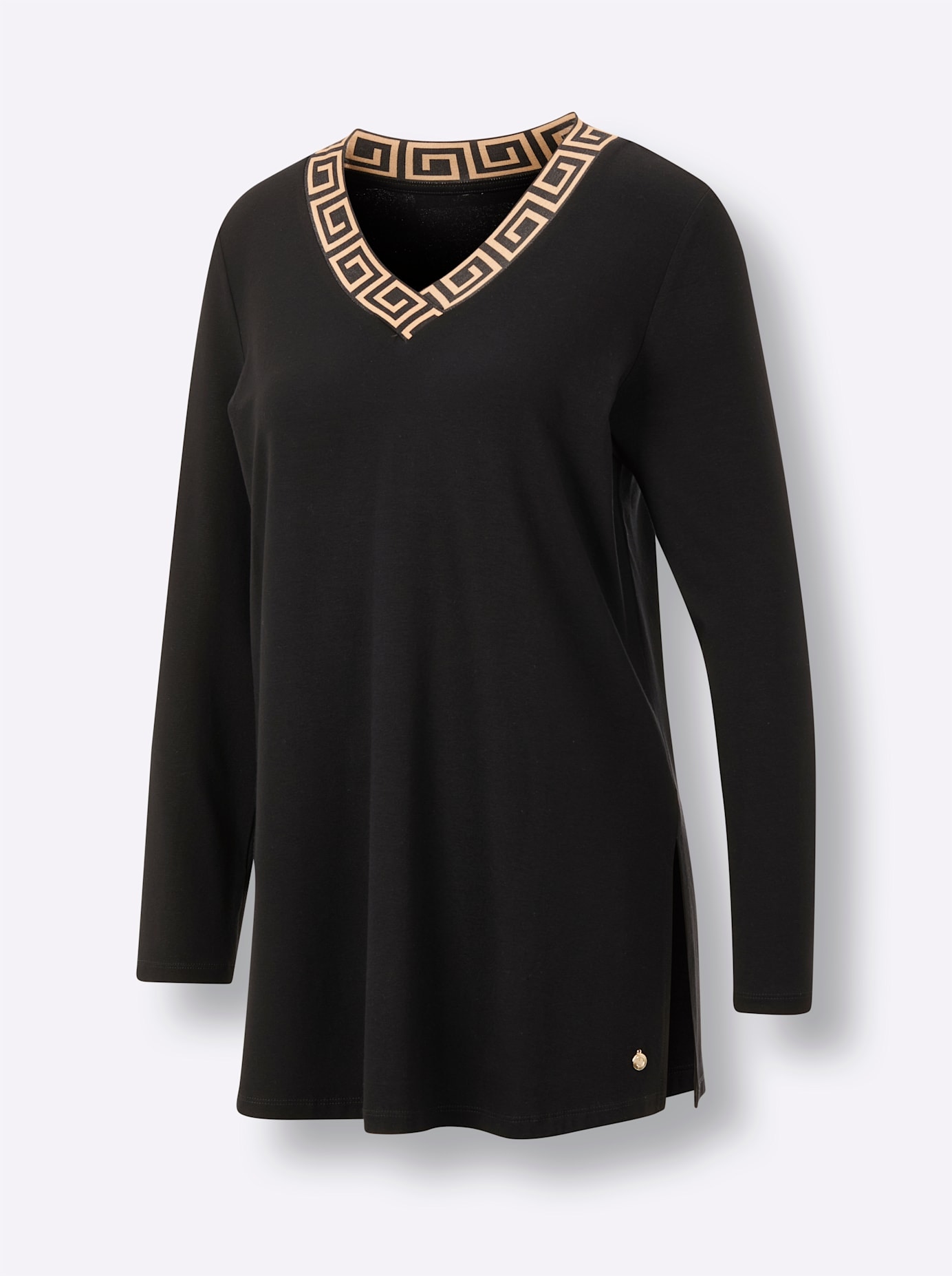 CREATION L PREMIUM T-shirt à manches longues »Longshirt«, 1 pièces
