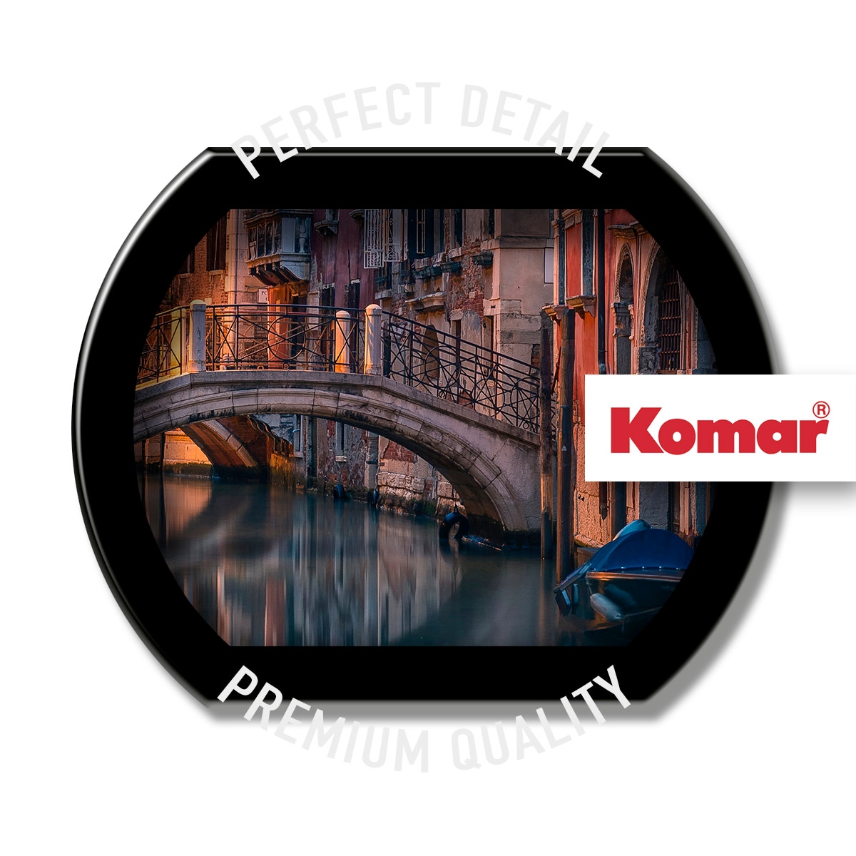 Komar Leinwandbild »Night Cruise - Grösse 90 x 30 cm«, Baum-Blätter-Natur-Berge-Blumen-Foto-Jahreszeiten-Landschaft-Meer-Strand-Palmen, (Packung, 1 St.), Keilrahmenbild mi Echtholzrahmen