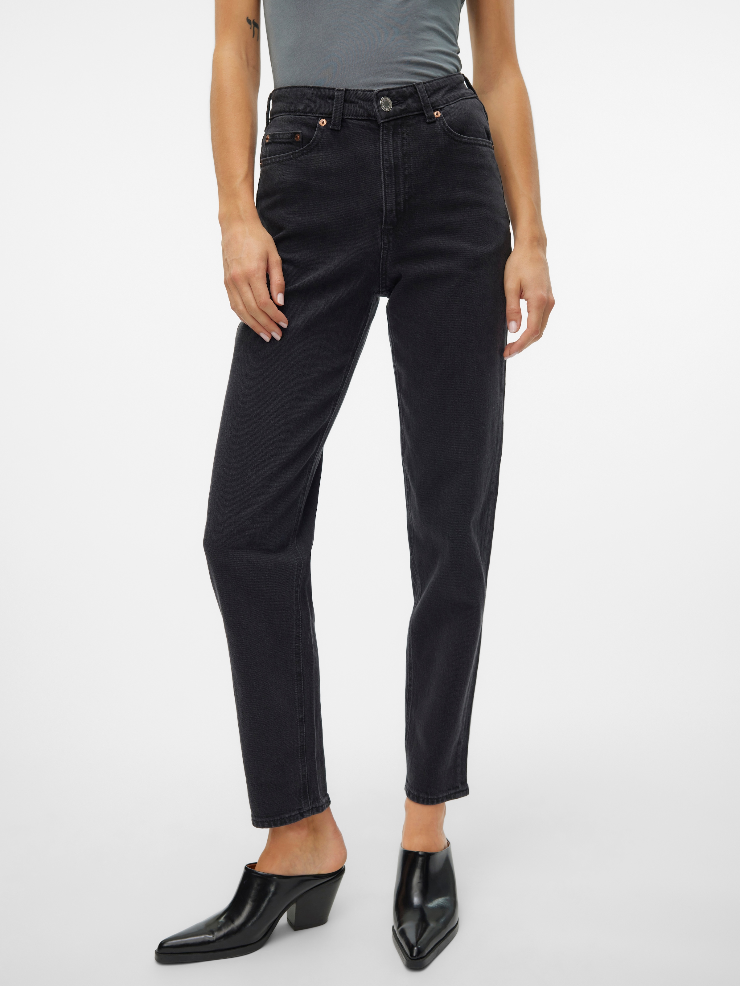 Image of Vero Moda Mom-Jeans "VMTESSA HR MOM JEANS RA220 GA NOOS"