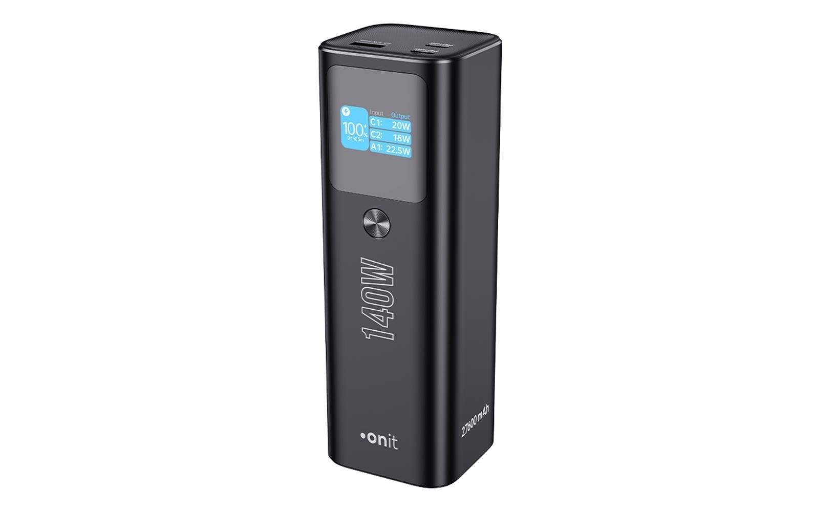 onit Banque d'énergie »Pro Block 27600 mAh PD« 27.600 mAh powerbank puissante au design compact avec trois ports de charge