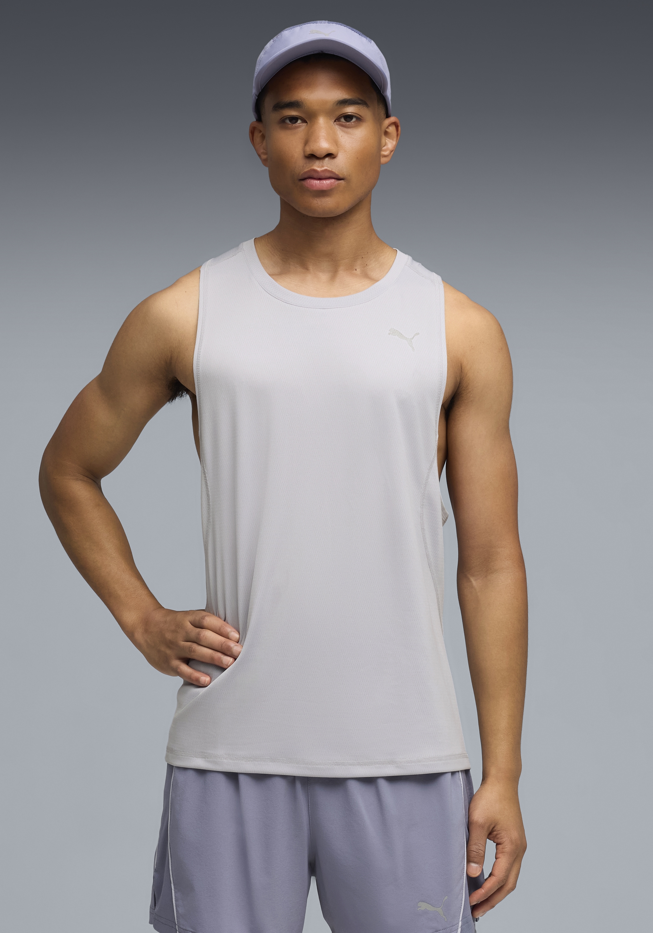 PUMA Débardeur »M RUN VELOCITY TANK (POLY)« ergonomische Schnittführung, Regular Fit, mit DryCELL Technologie