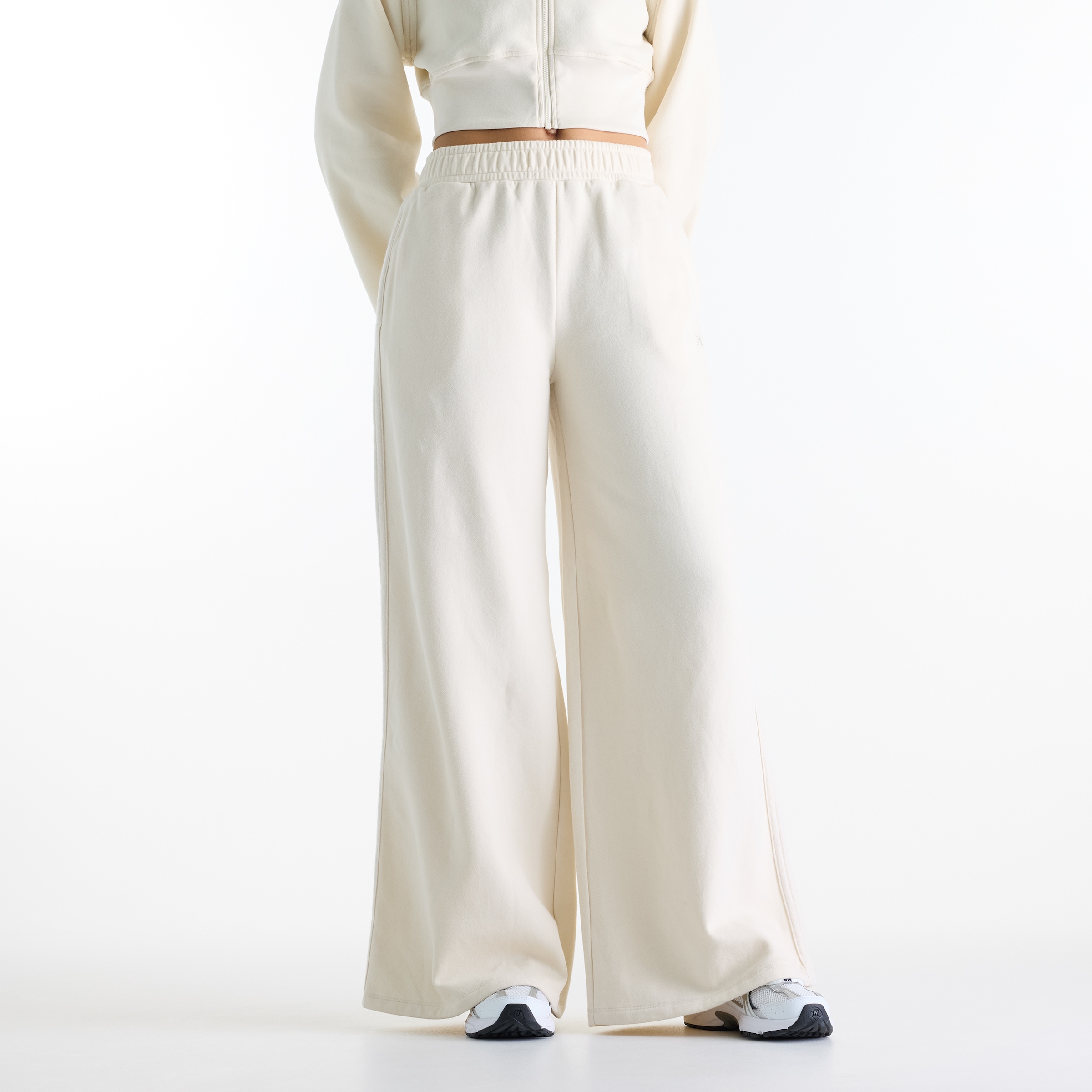 Image of New Balance Sweathose "BRUSHED COASTAL FLEECE PANT" normale Weite, aus Baumwolle und Polyester, für Erwachsene