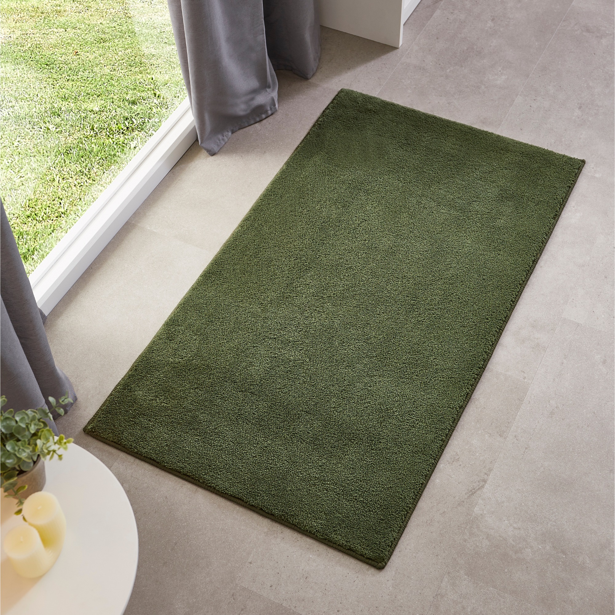 Andiamo Tapis »Arezzo« Rectangulaire 16 mm Höhe Uni Farben, weicher Flor, waschbar, ideal im Wohnzimmer & Schlafzimmer