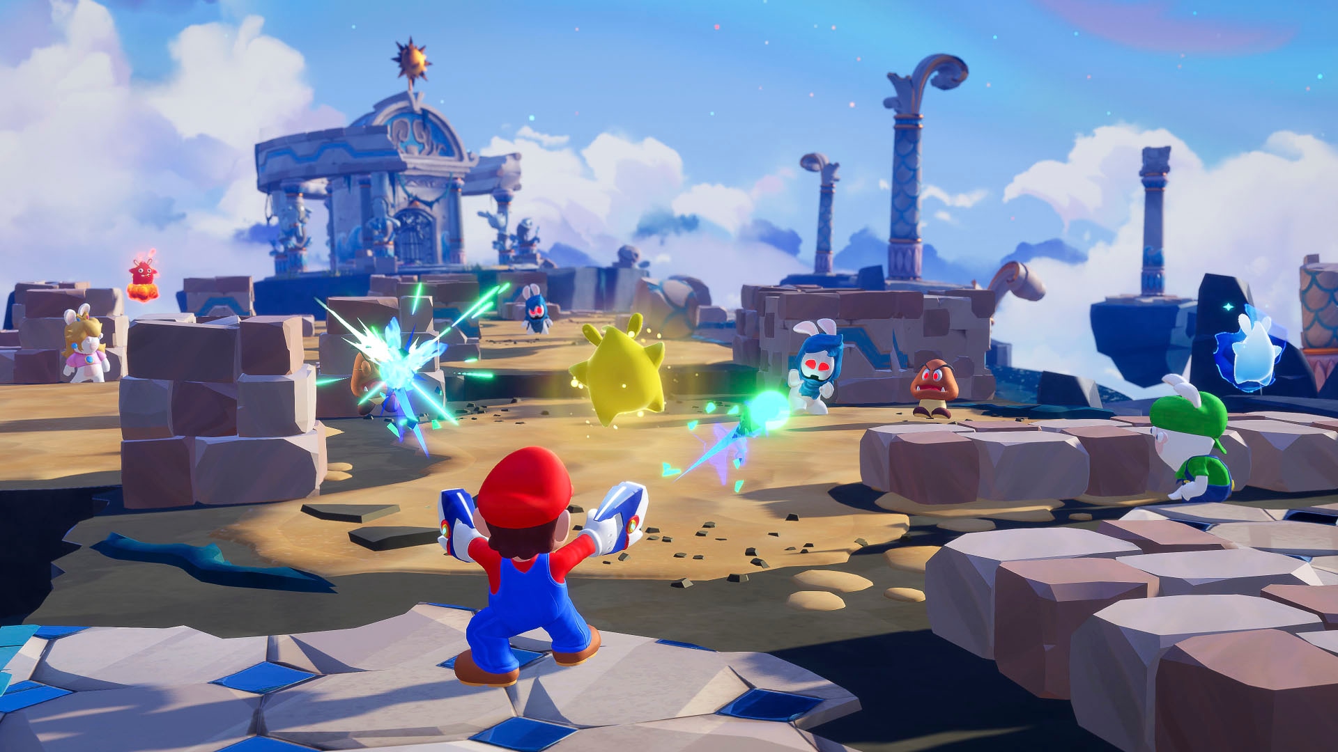 UBISOFT Spielesoftware »NSW Mario Rabbids Sparks of Hope & NSW PRO PAD X«, Nintendo Switch
