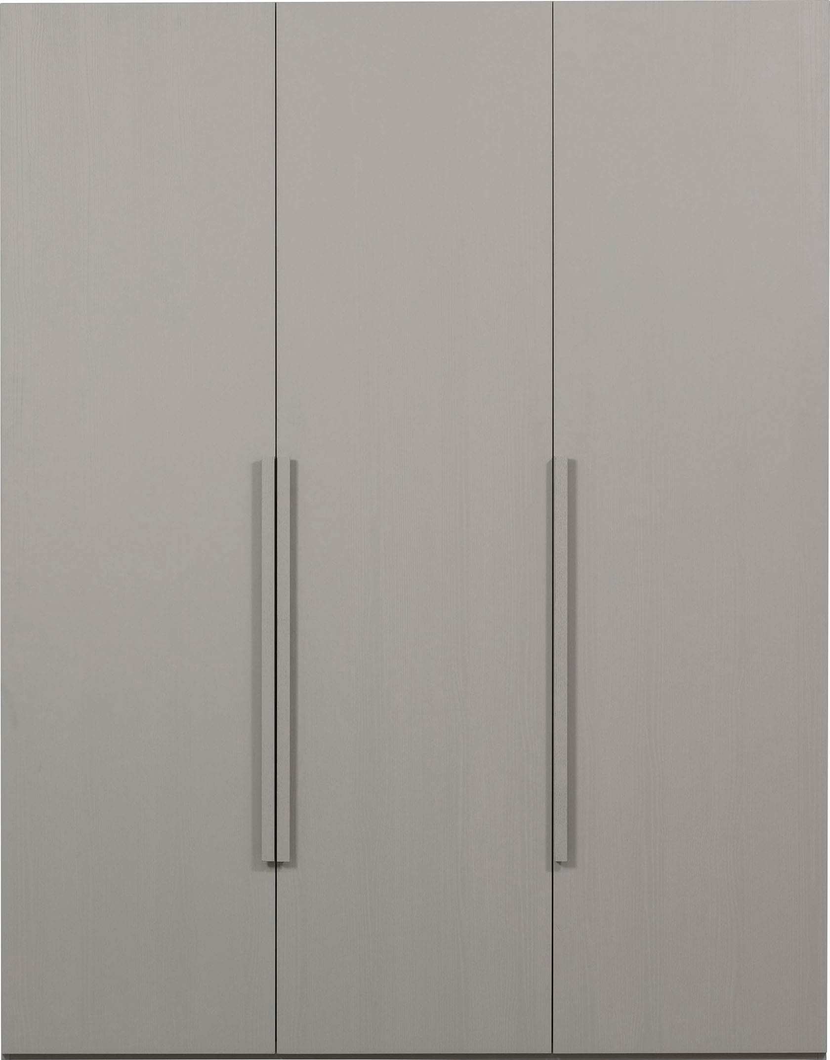 Image of WOOOD "Rens Nussbaumdekor lackiert mit Rollführung und sichtbare Maserung" H 210 x B 165 x T 58 cm, Wandbefestigung empfohlen, Kombinierbar