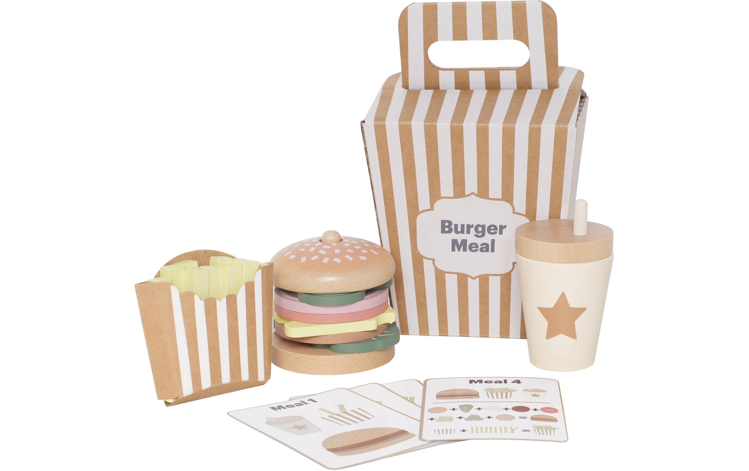 Spiellebensmittel »Burger Set«