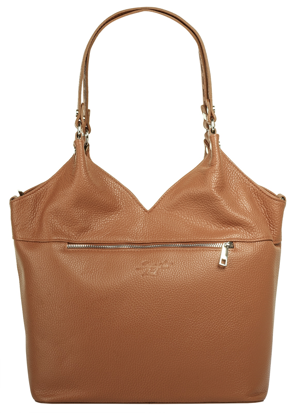 Samantha Look Shopper, echt Leder, Made in Italy