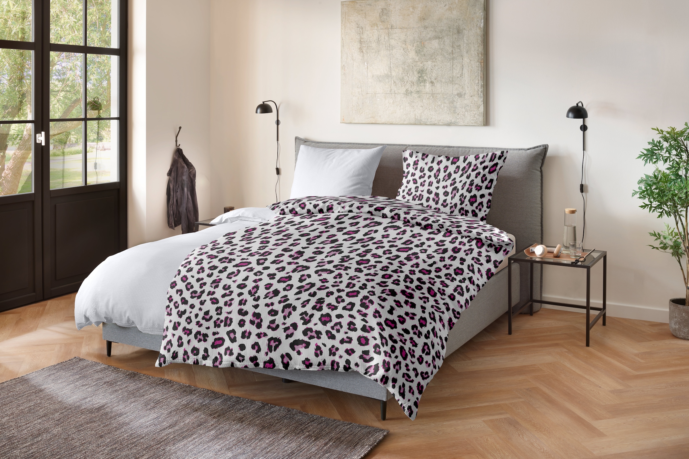 Primera Linge de lit »Soft-Seersucker-Bettwäsche Serval« 2