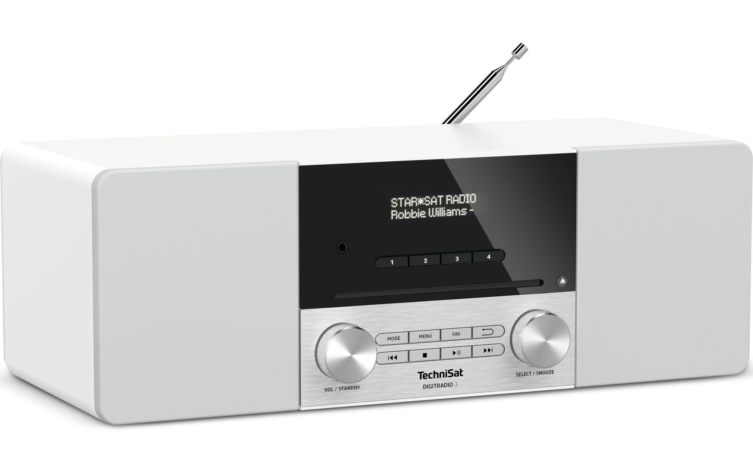 TechniSat Digitalradio (DAB+) »3«, (Digitalradio (DAB+)-FM-Tuner)